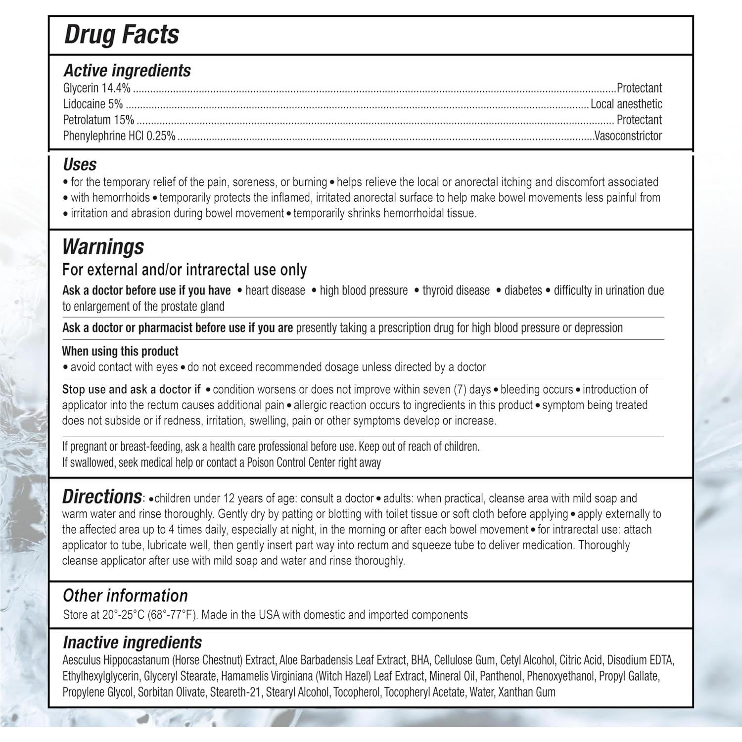 Crema Avanzada para Hemorroides DERMATOOL 5% Lidocaína 42g