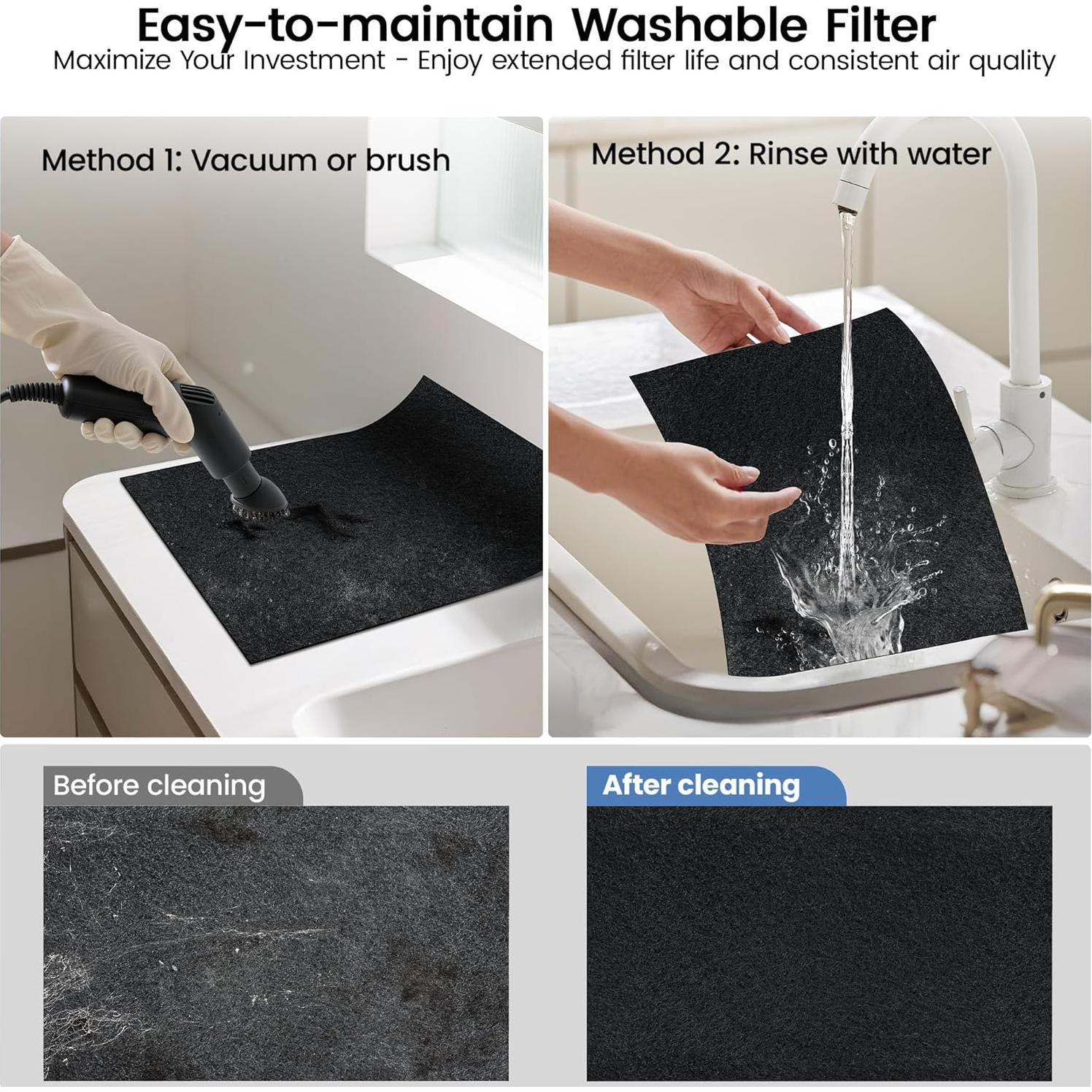 Purificador de Aire LUNINO K3 HEPA para Habitaciones Grandes