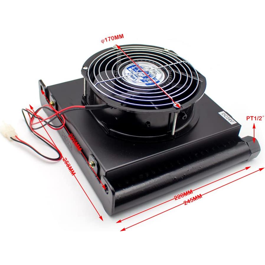 Enfriador de Aire Hidráulico Jieotwice AJ1025T-CA 25L/min 1.35KW