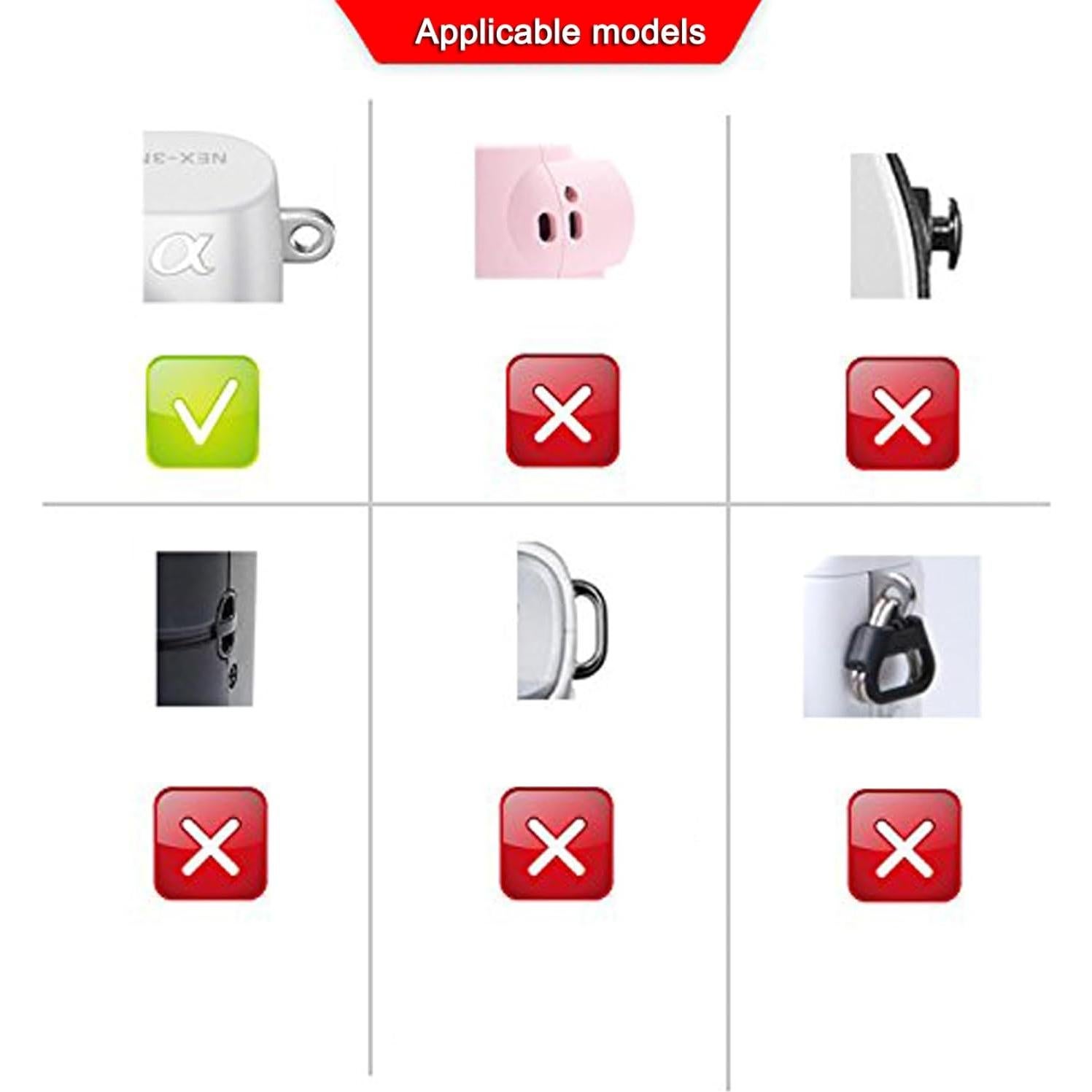 Correa para cámara ajustable SY0001 Negra - 83.82 a 134.62 cm