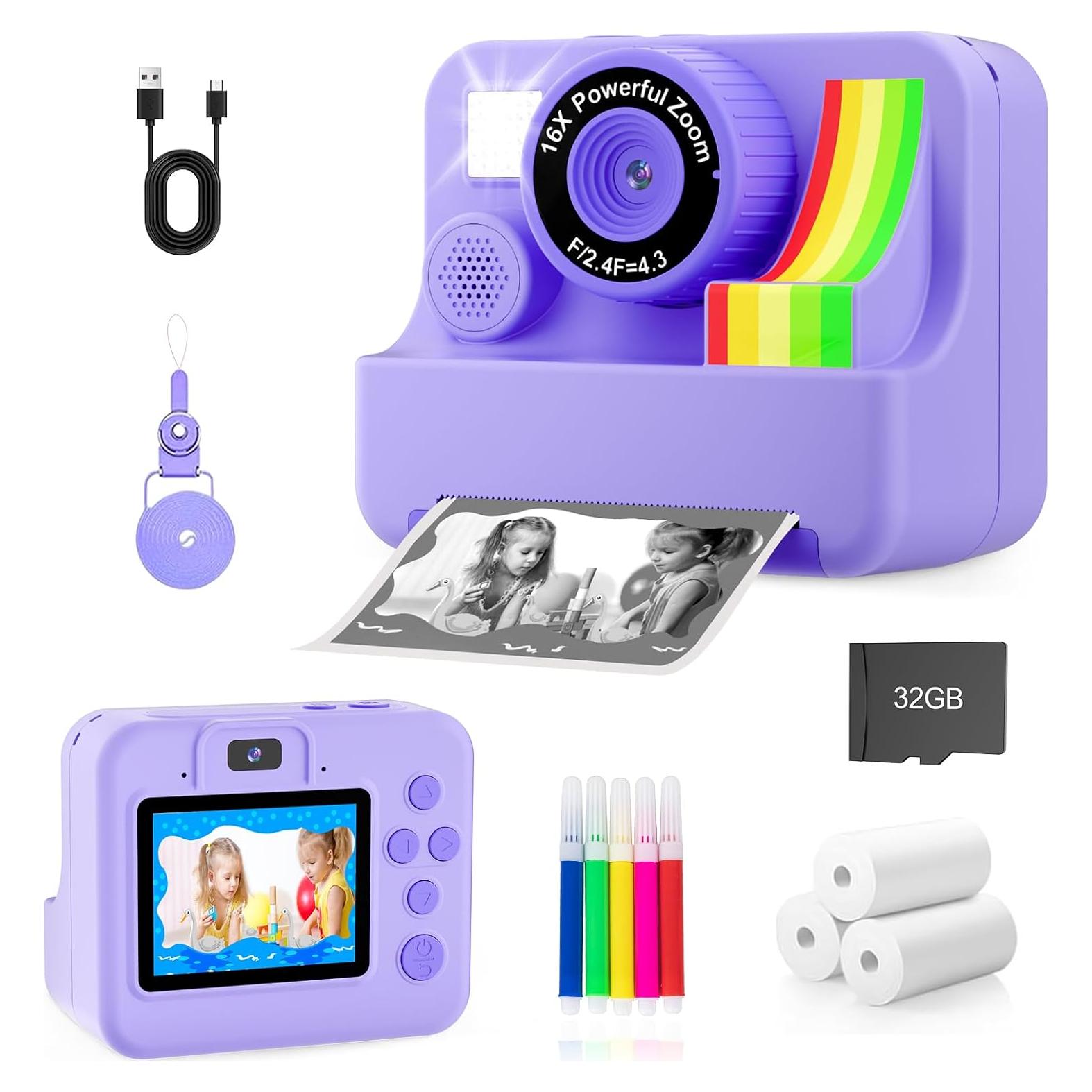 Cámara Instantánea para Niños Mvnhfso P310 10MP 32GB