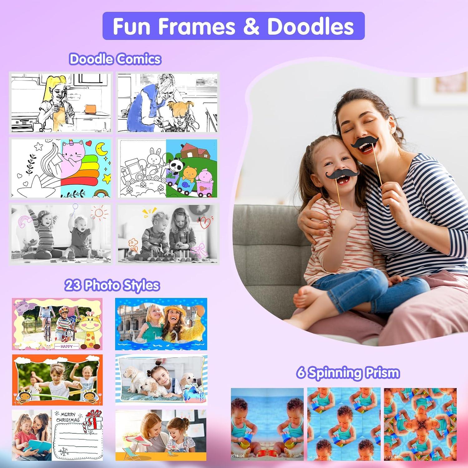 Cámara Instantánea para Niños Mvnhfso P310 10MP 32GB