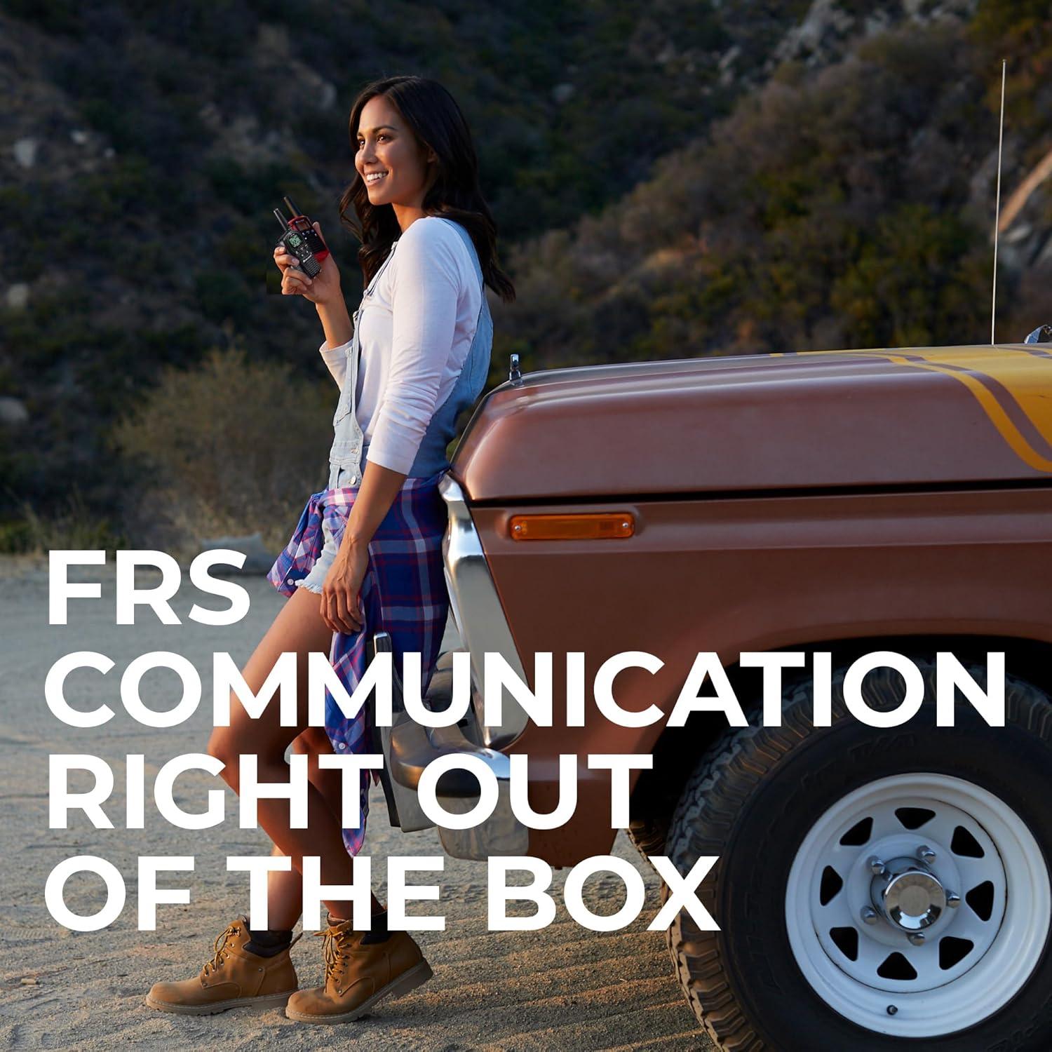 Walkie Talkies Midland LXT500VP3, 22 Canales, Rango 24 Millas