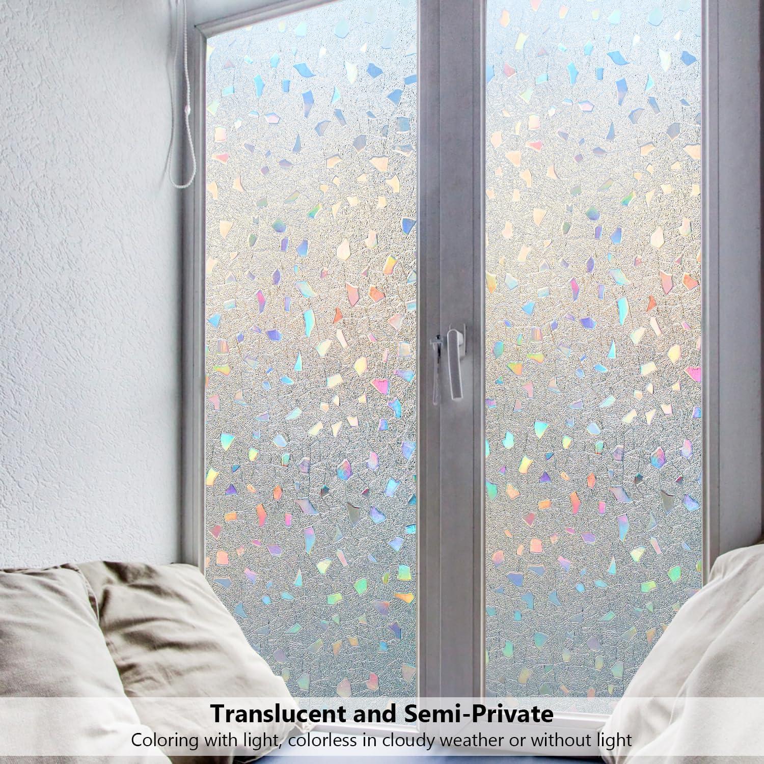 Película de Privacidad NINETREX 3D Grava 44.5x200 cm