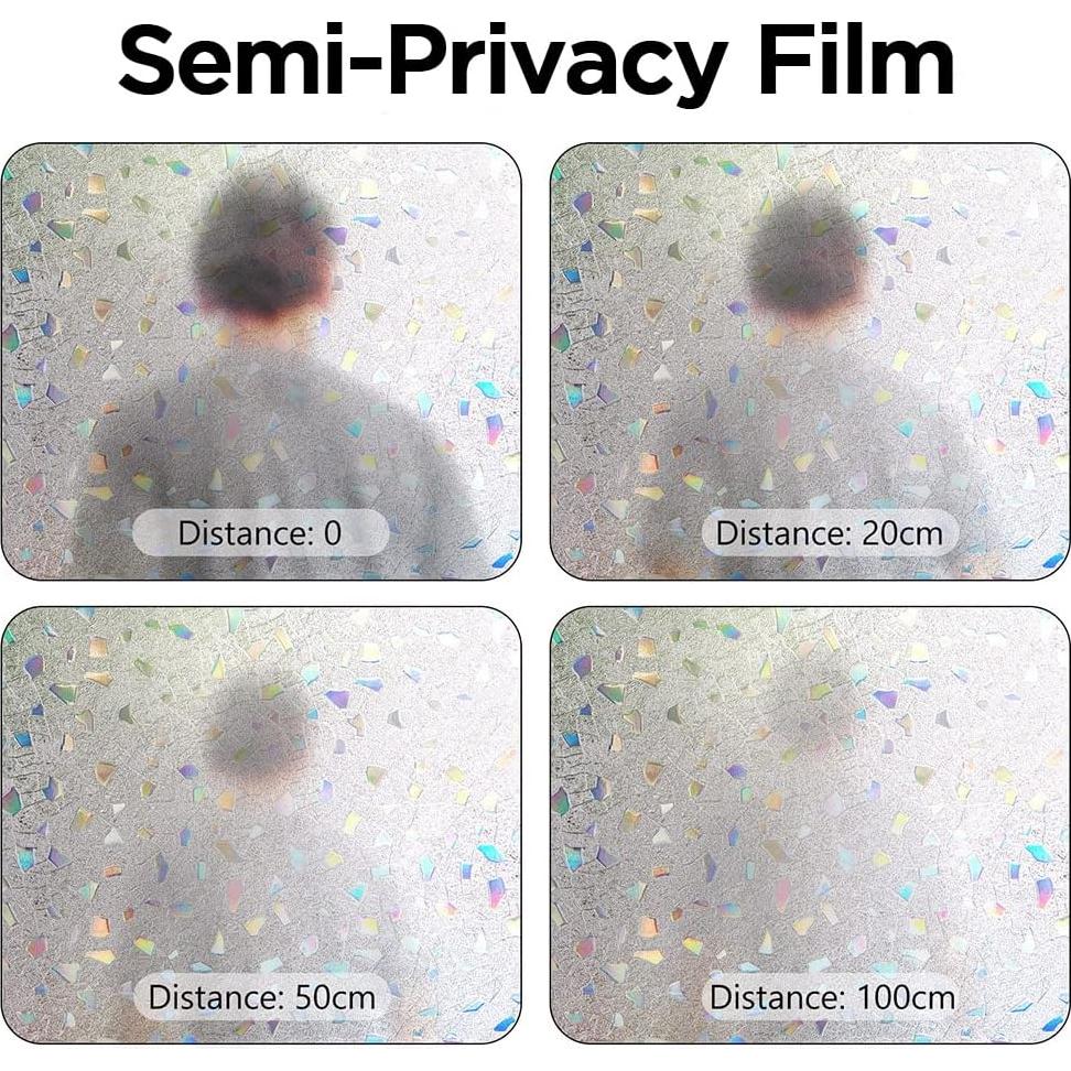 Película de Privacidad NINETREX 3D Grava 44.5x200 cm