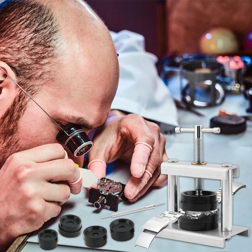 Juego de Herramientas de Prensa para Reloj EMVANV - 12 Moldes 16-50mm