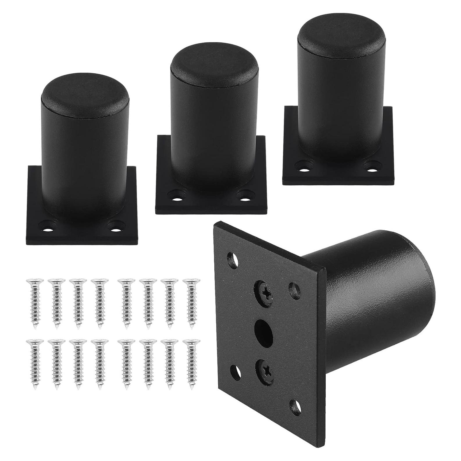 Juego de 4 patas ajustables Kyuionty 6 cm para muebles