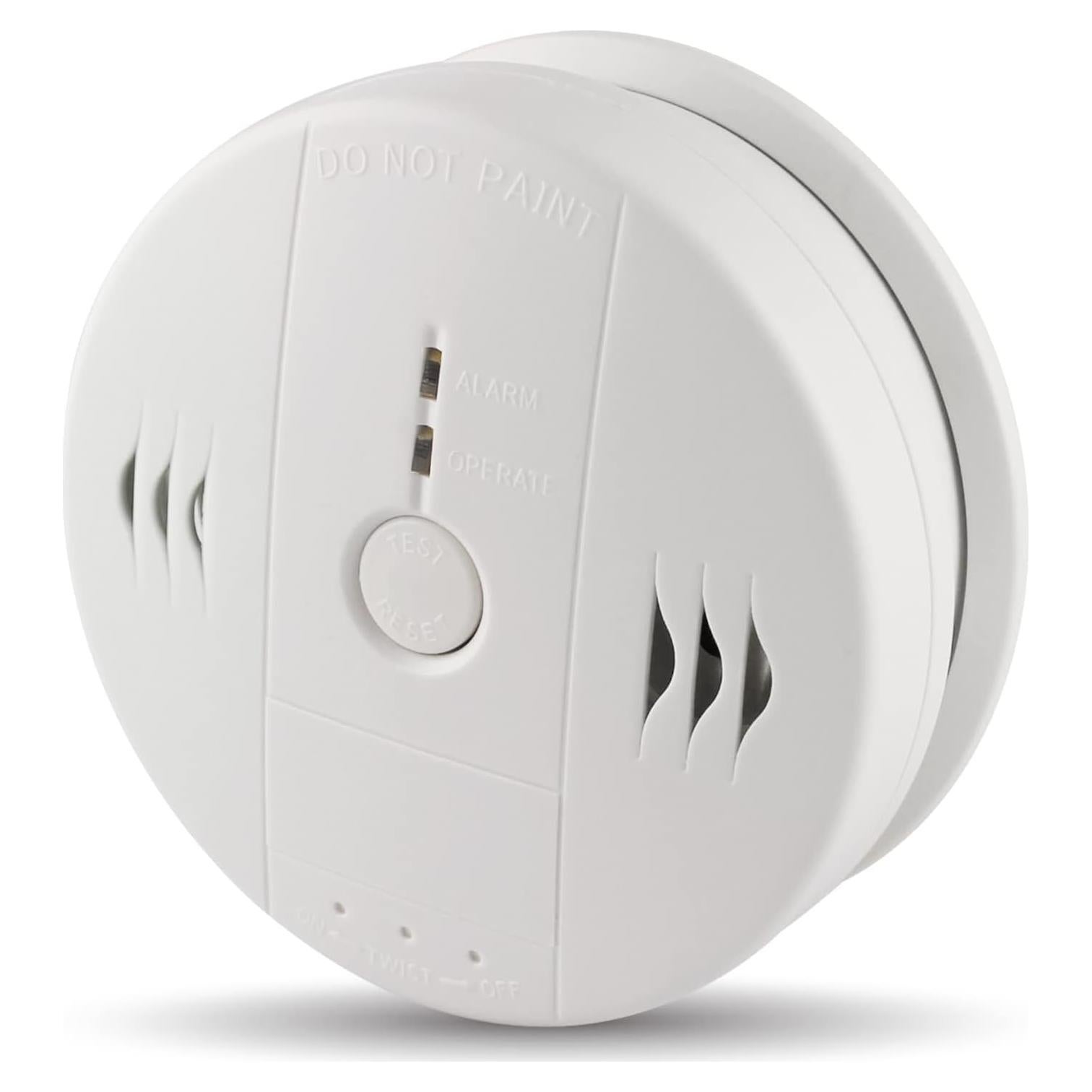 Detector de Humo y Monóxido Shackcom KT-X3 2 en 1 Batería