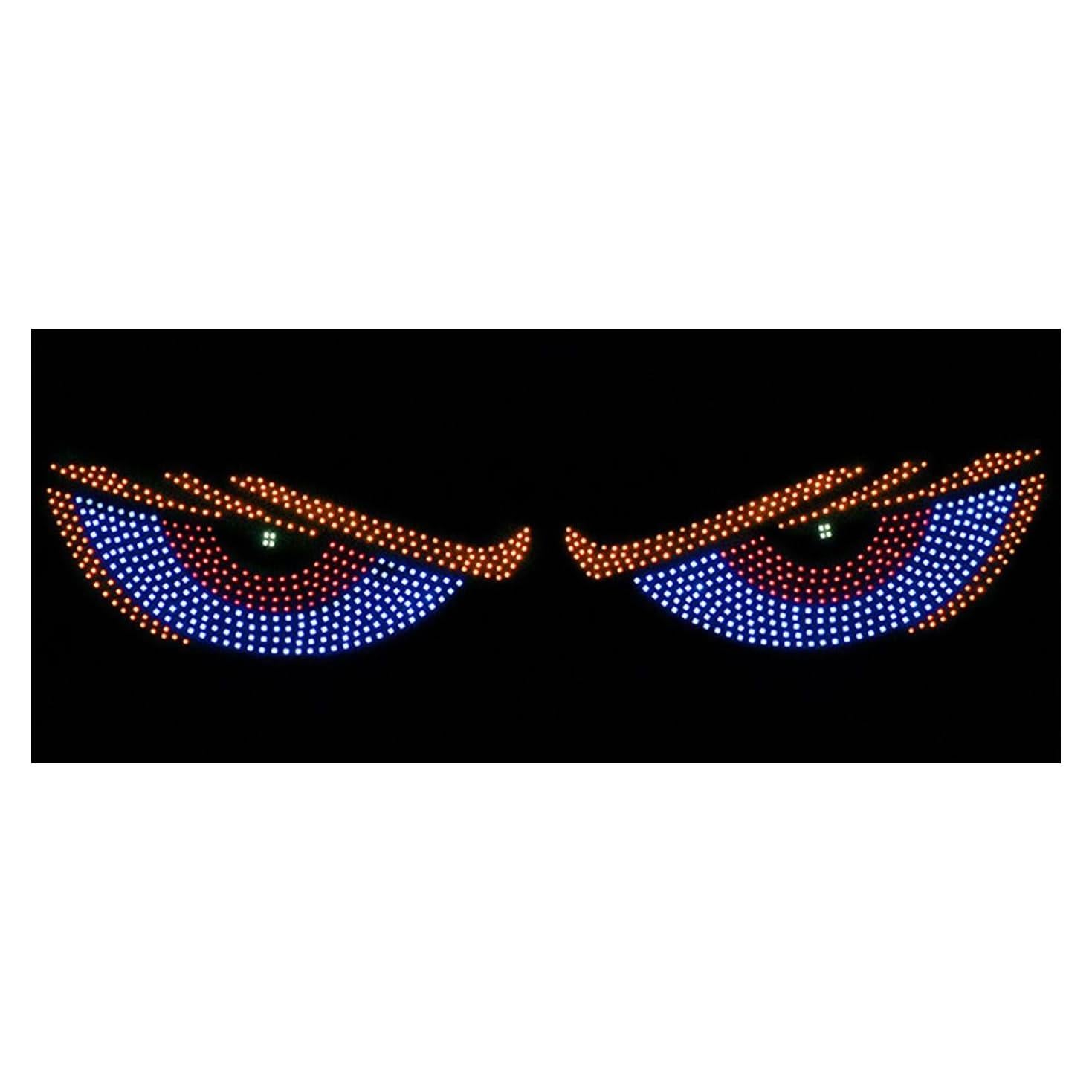 Luces LED Ojos Diabólicos MOXRUQ 2 PCS Azul 60 cm