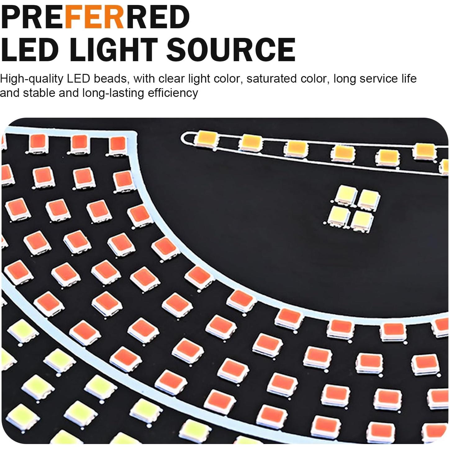 Luces LED Ojos Diabólicos MOXRUQ 2 PCS Azul 60 cm