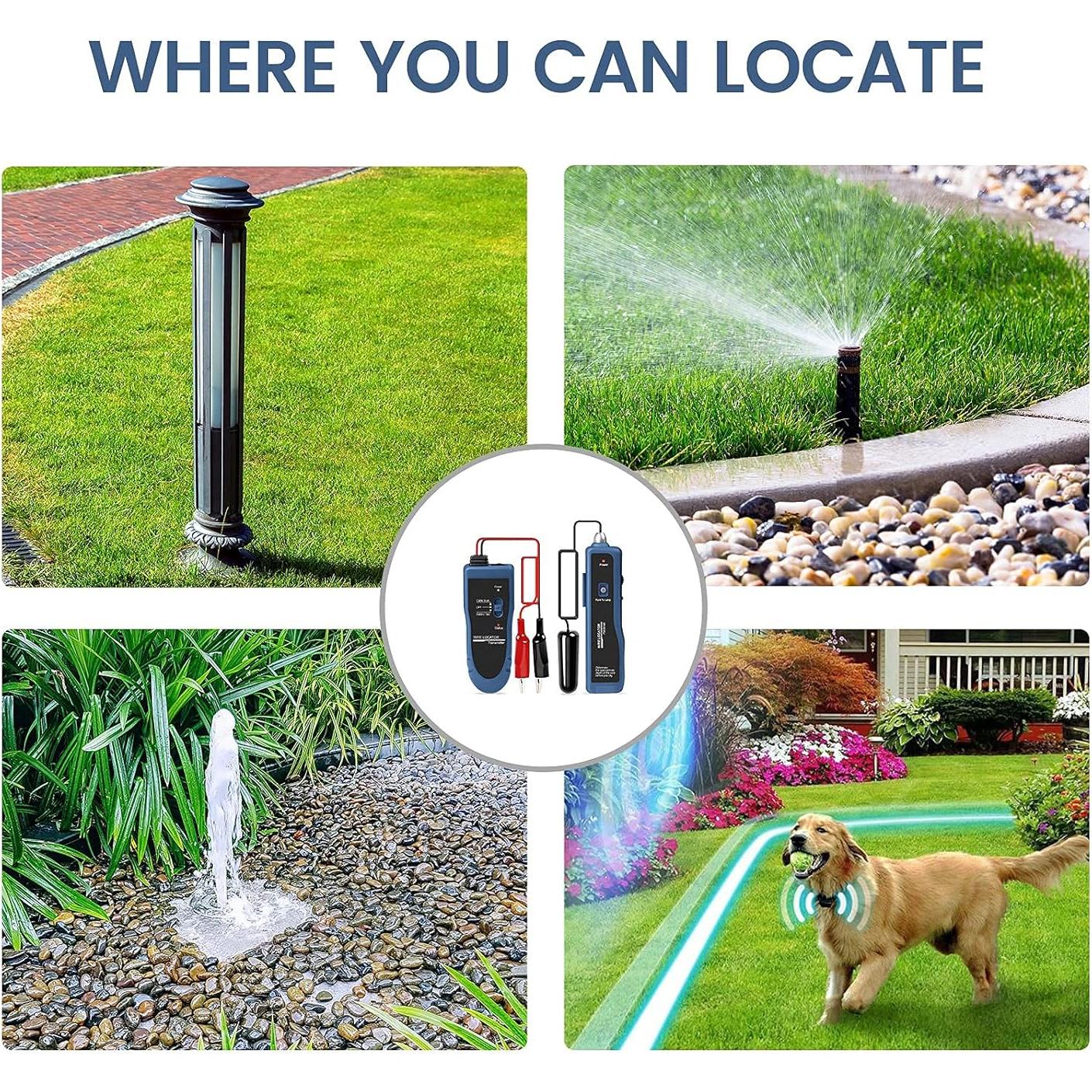 Localizador de Cables Subterráneos KOLSOL F02 Pro 1100mAh