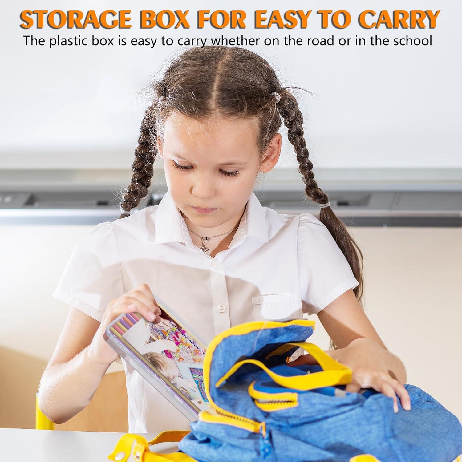 Tablero Sensorial Antiestrés SPKWIS Azul 16.5x11.2cm para Niños