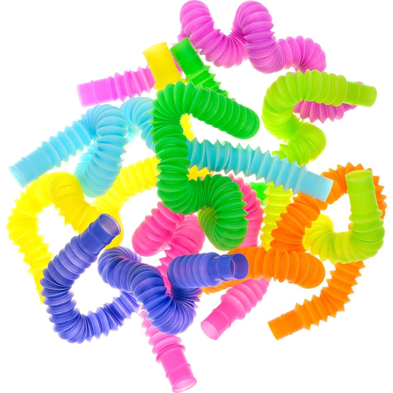 Tuberías Pop Mini Nutty Toys - Juguetes Sensoriales 8 Piezas