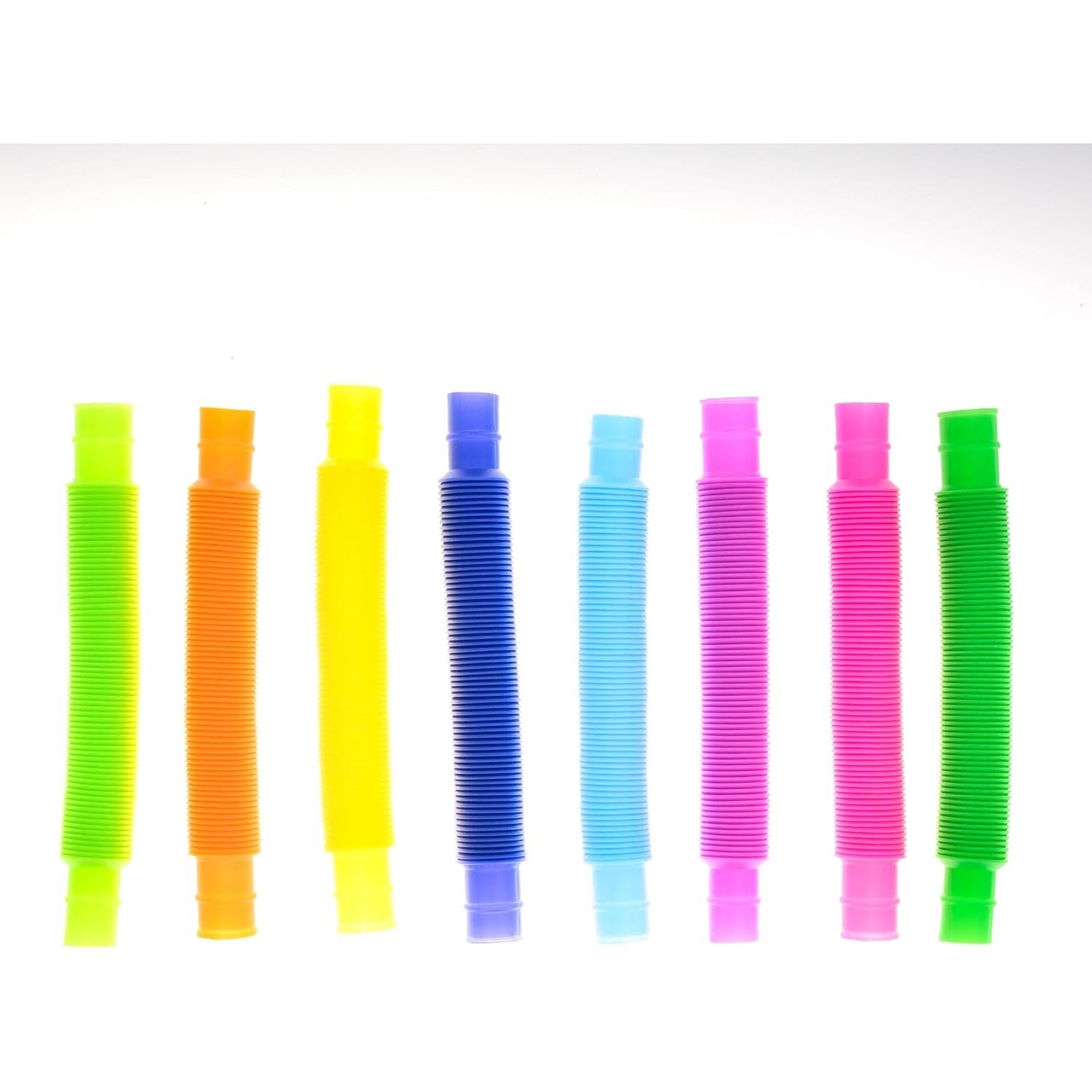 Tuberías Pop Mini Nutty Toys - Juguetes Sensoriales 8 Piezas