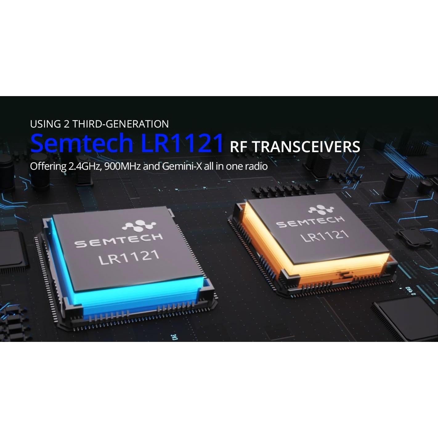 Controlador de Radio Radiomaster GX12 ELRS 2 Doble Banda 1000Hz