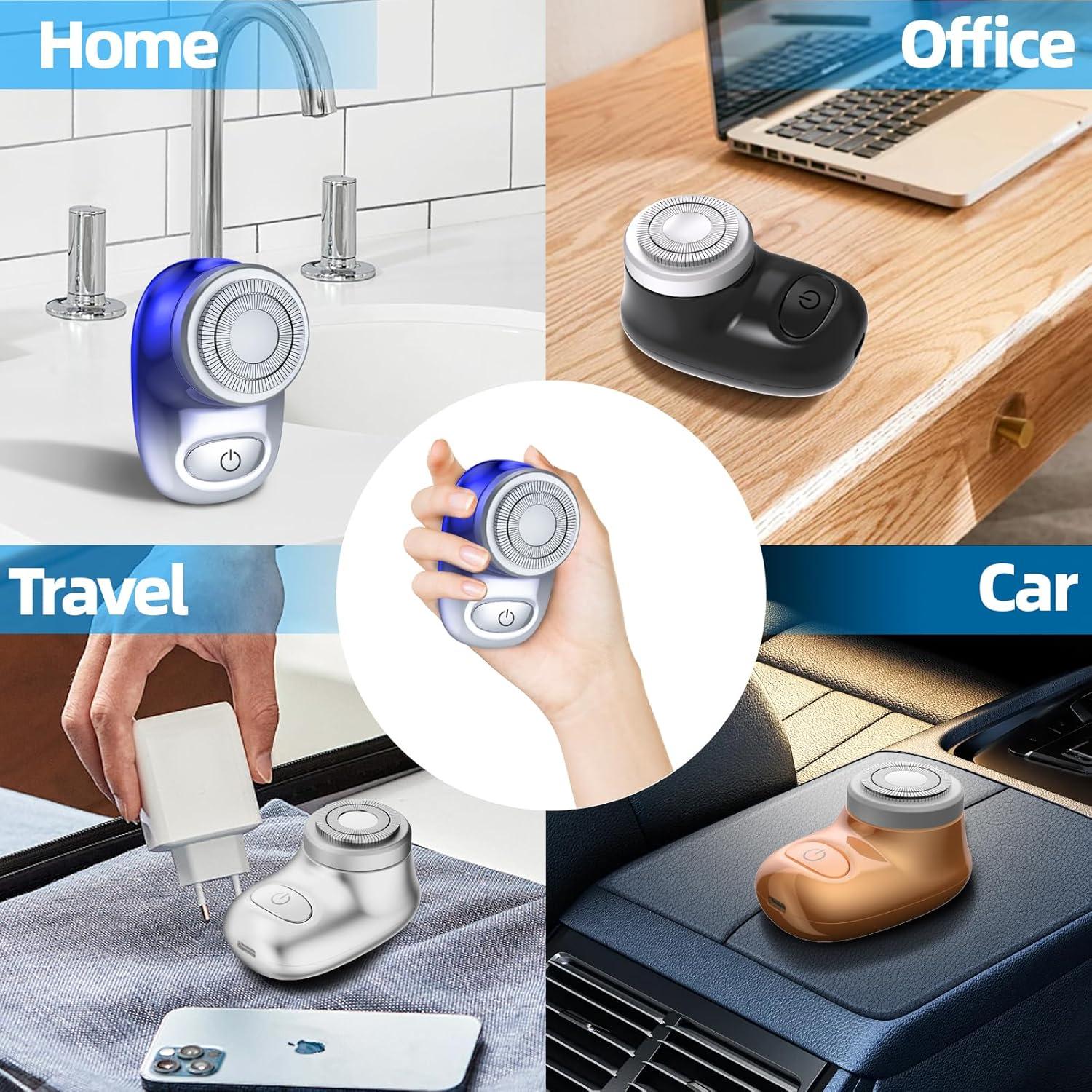 Mini Afeitadora Eléctrica Naisvis MT001 Recargable IPX7