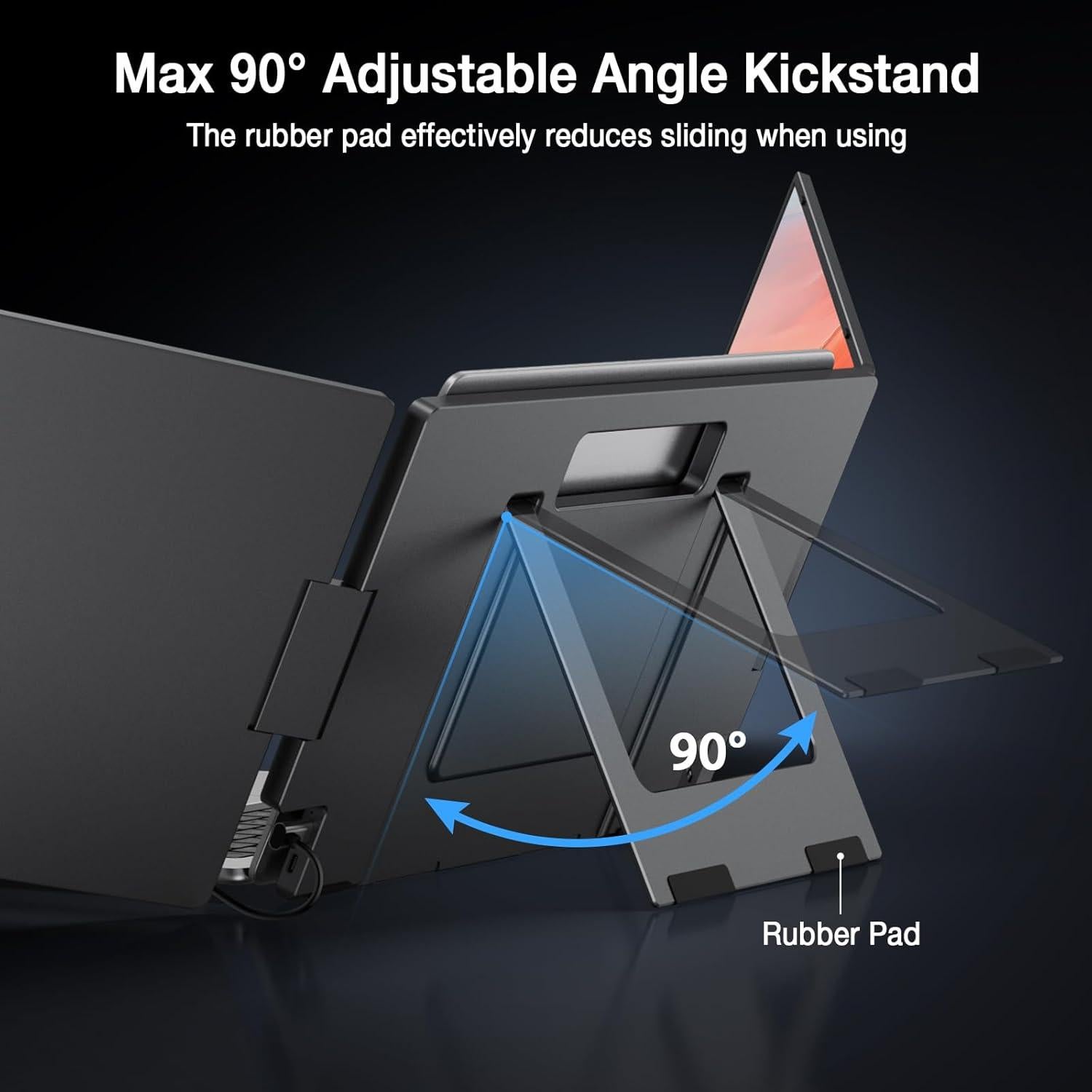 Extensor de Pantalla Triple KYY X90D 15.6" FHD Portátil