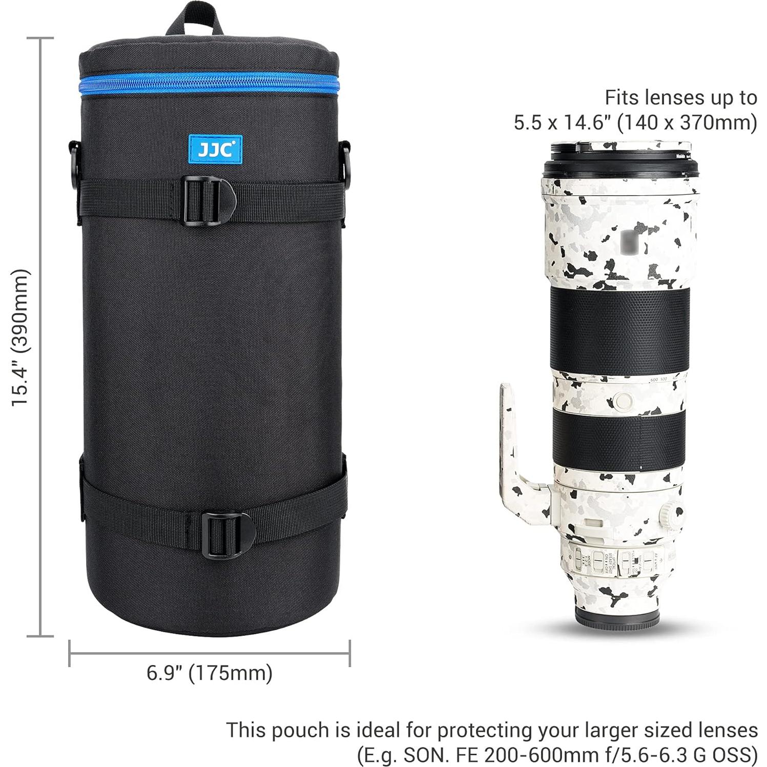 Funda para Lente JJC DLP para Sony y Nikon 140x370mm