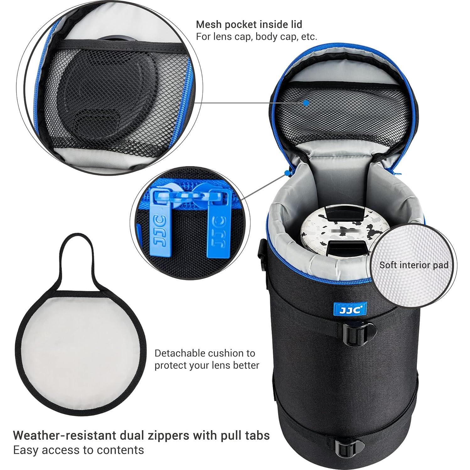 Funda para Lente JJC DLP para Sony y Nikon 140x370mm