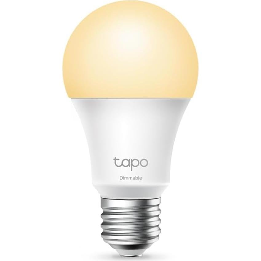 Bombillas Inteligentes Tapo TP-Link L510E, 800 Lúmenes, 2700K, 4 Pzas