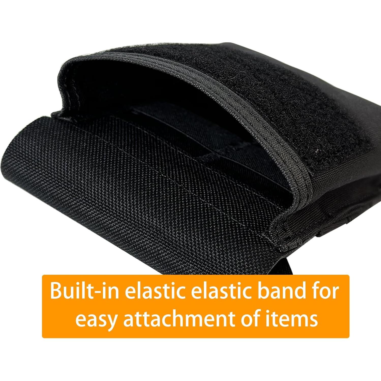 Bolsa Táctica GP Pouch TWINFALCONS Negra 11.43x10.41cm