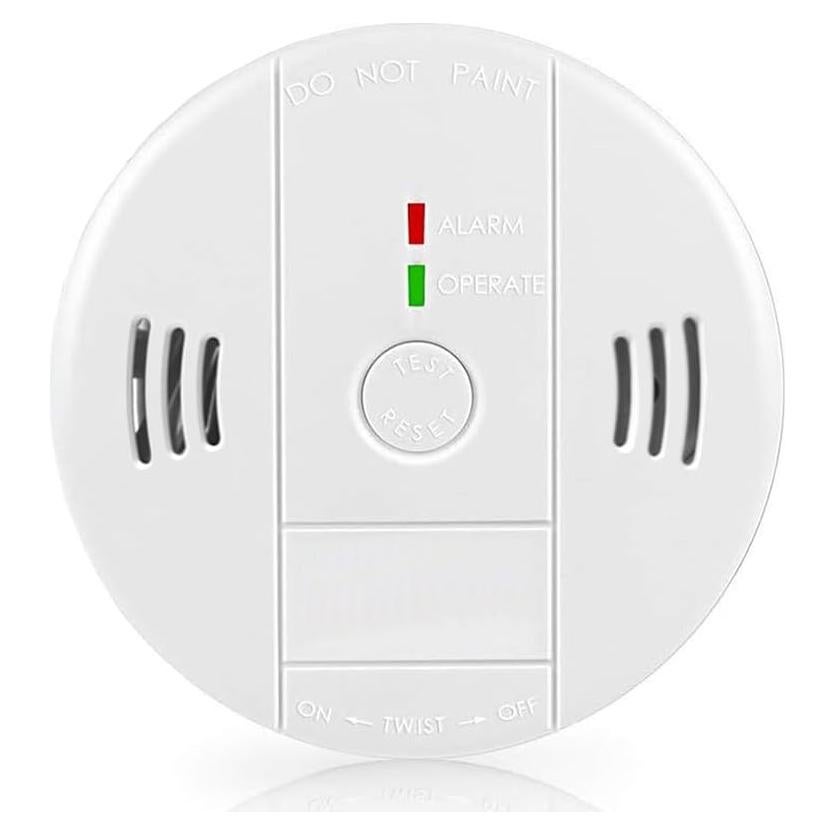 Detector de Humo y CO GLBSUNION GS886 Batería 2 en 1