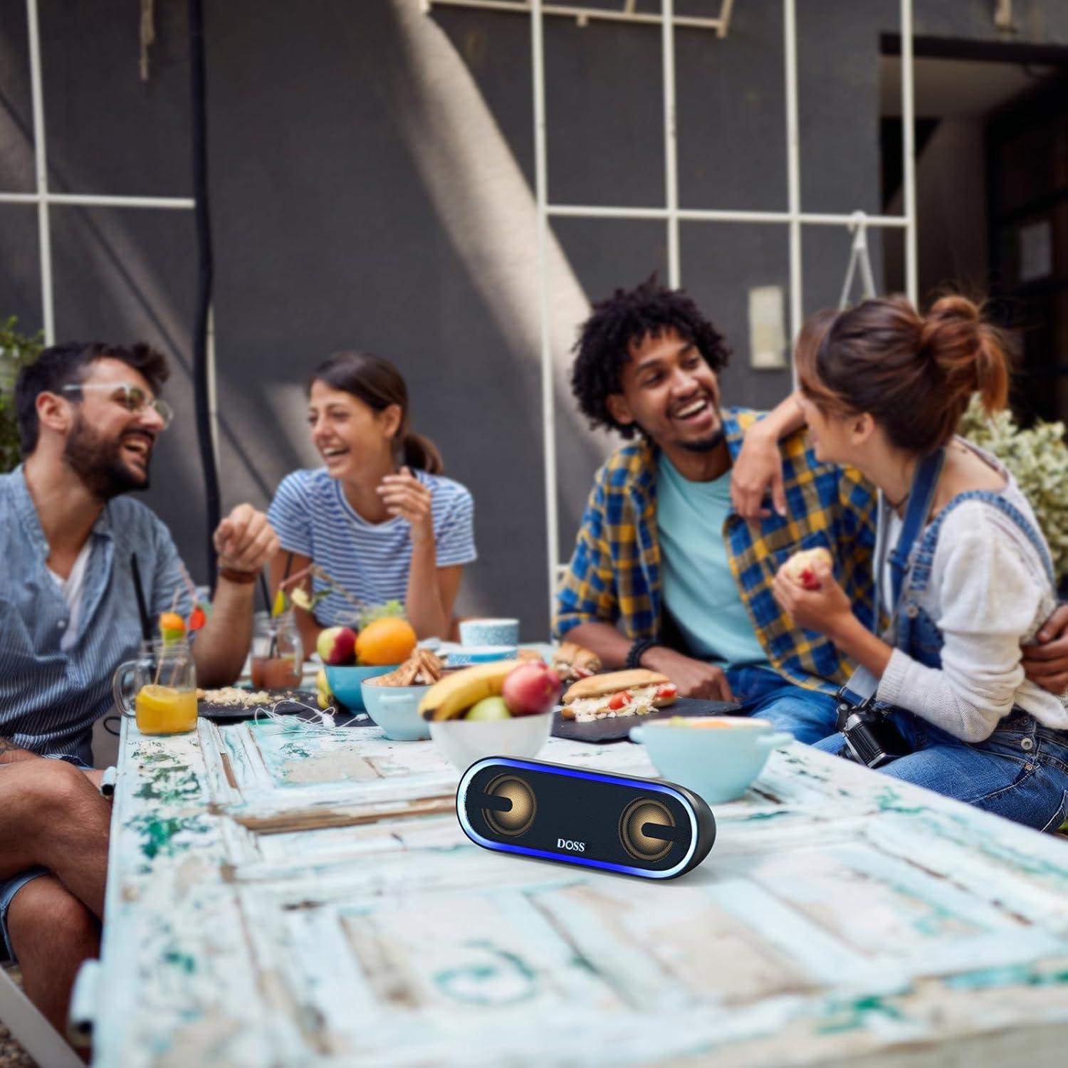 Altavoz Bluetooth DOSS SoundBox Pro+ P300 40W Impermeable