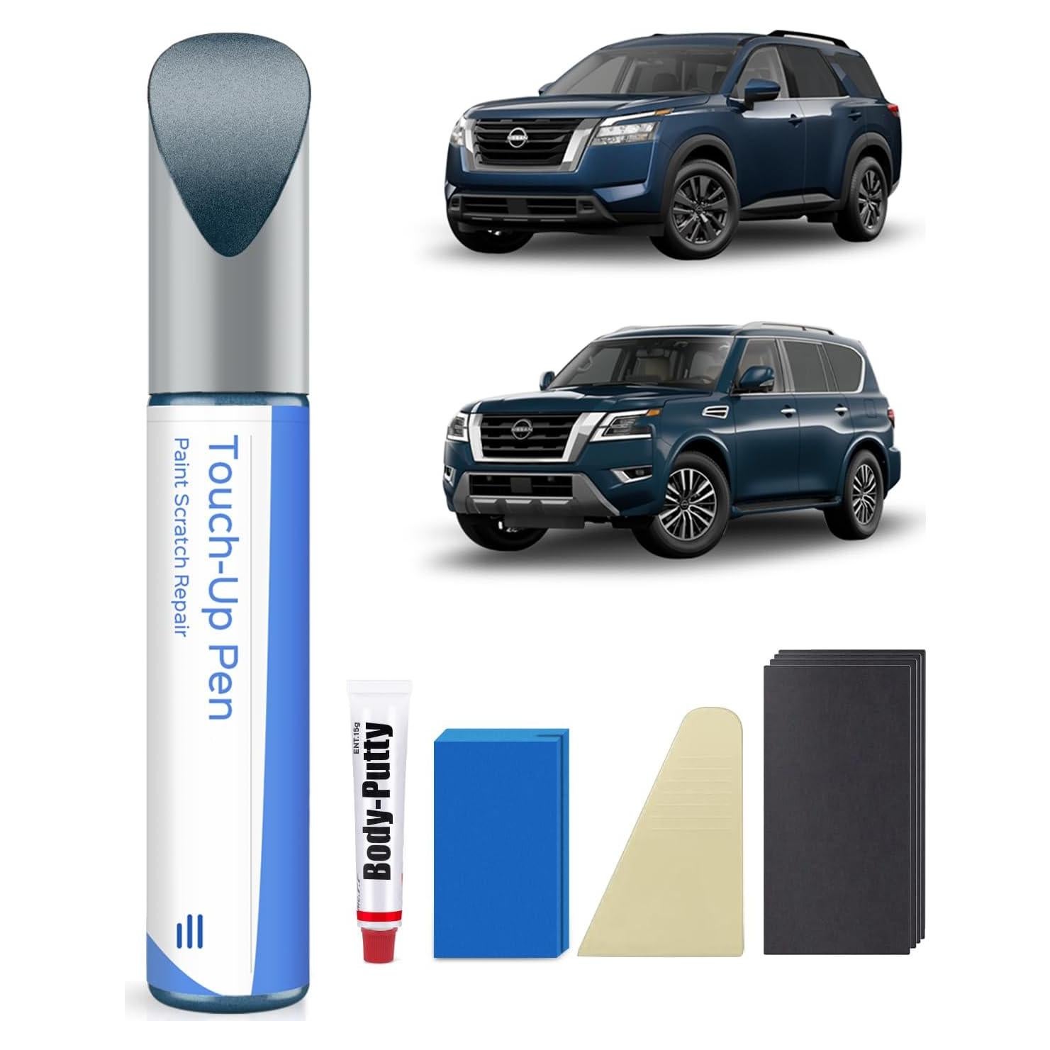 Pintura de Retoque PARTS4EV Pérl Azul Ártico 11.8 ml para Nissan