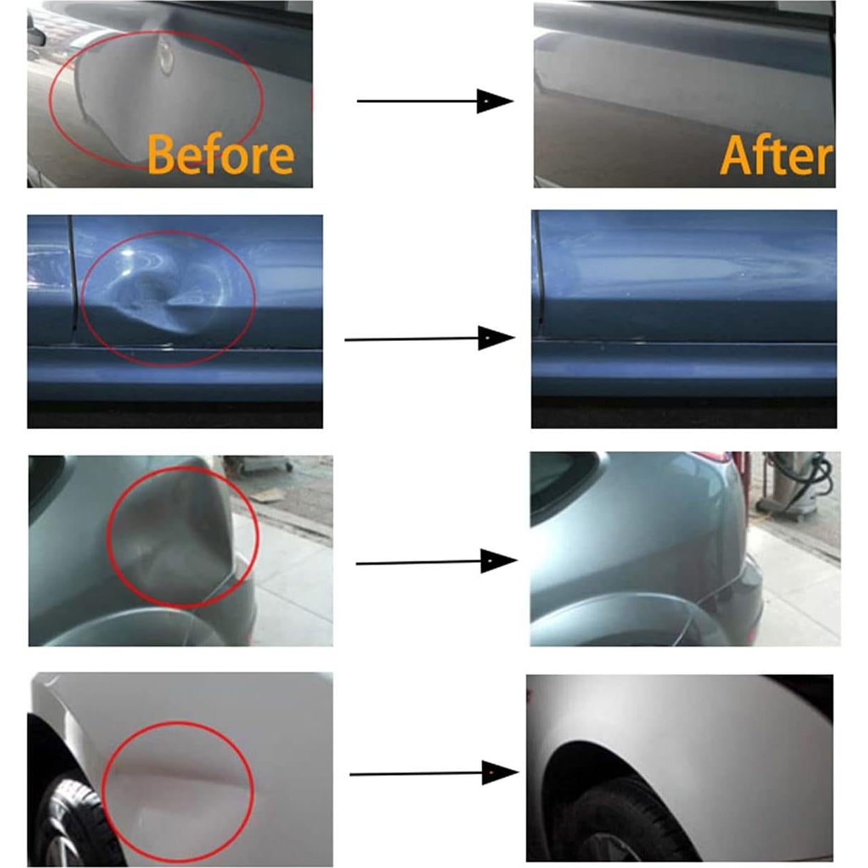 Kit de Reparación de Abolladuras S-SNAIL-OO, 20 Piezas