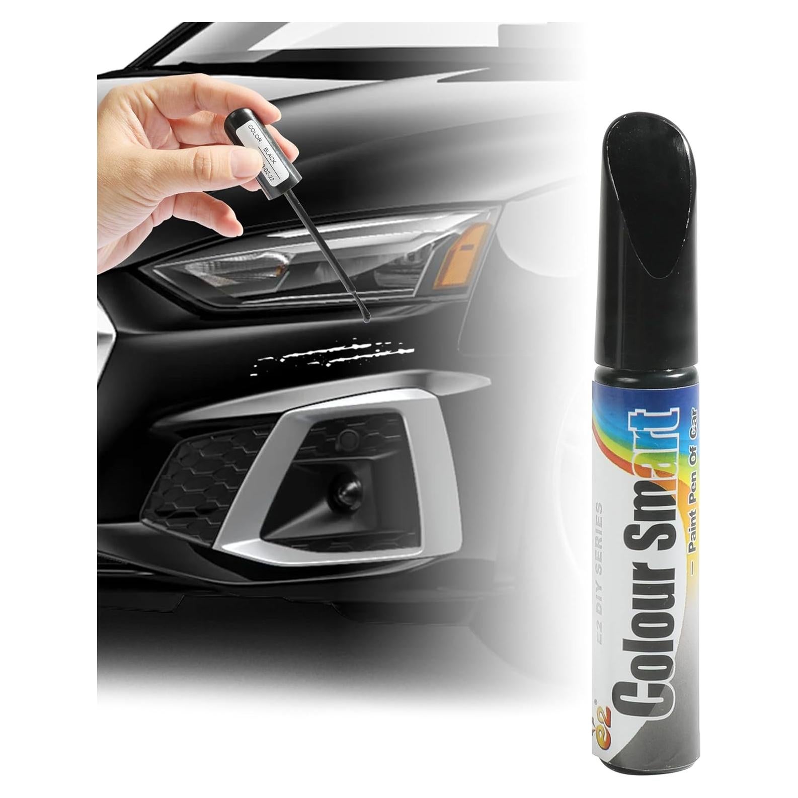 Bolígrafo de Pintura Zlirfy para Rayones de Carro Negro