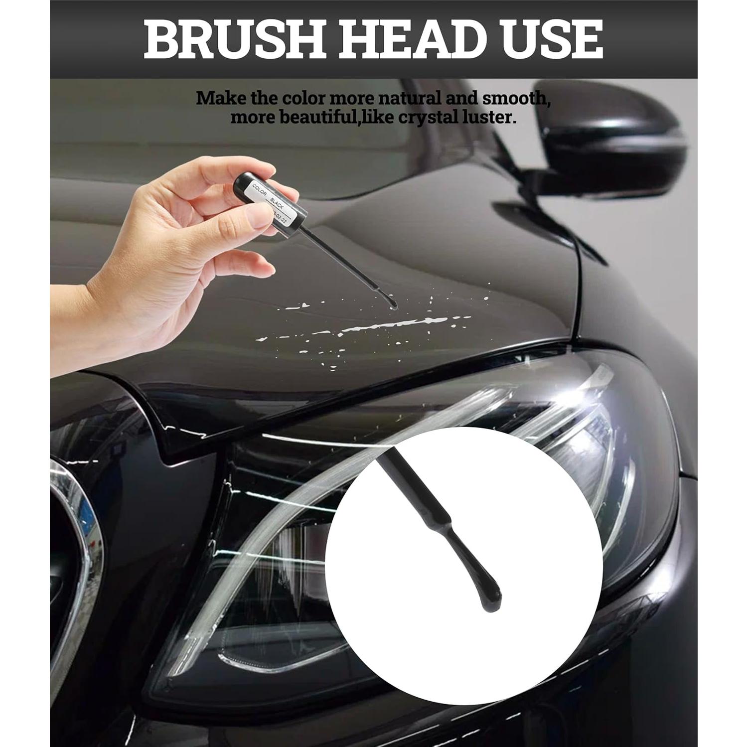 Bolígrafo de Pintura Zlirfy para Rayones de Carro Negro