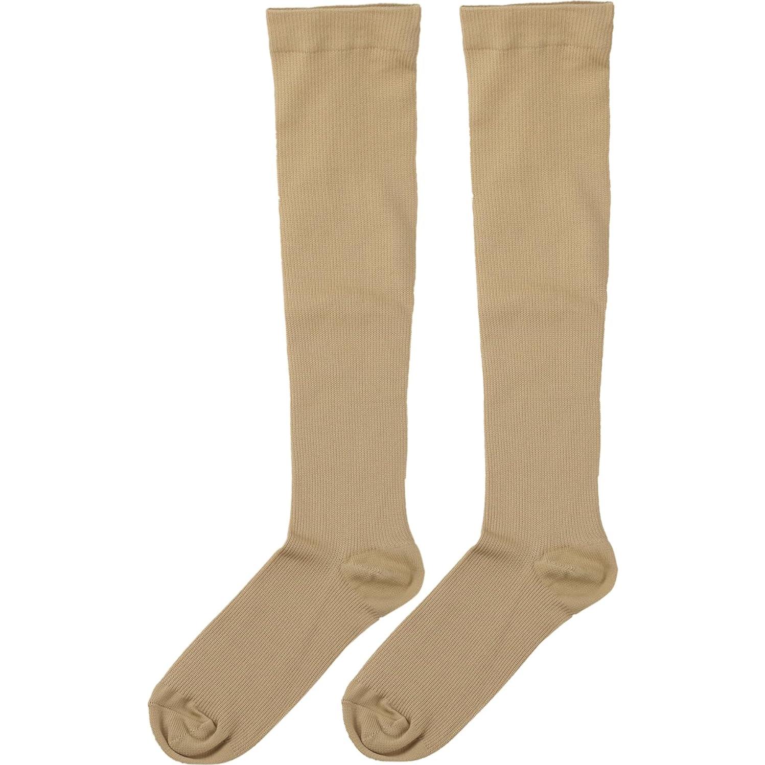 Calcetines de Compresión Bestjybt 15-20 mmHg para Atletismo