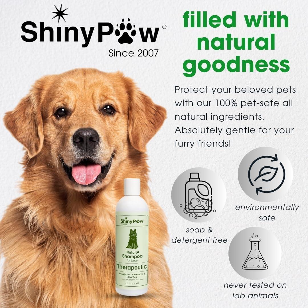 Champú Hipoalergénico para Perros Shiny Paw 0.45 kg Eucalipto