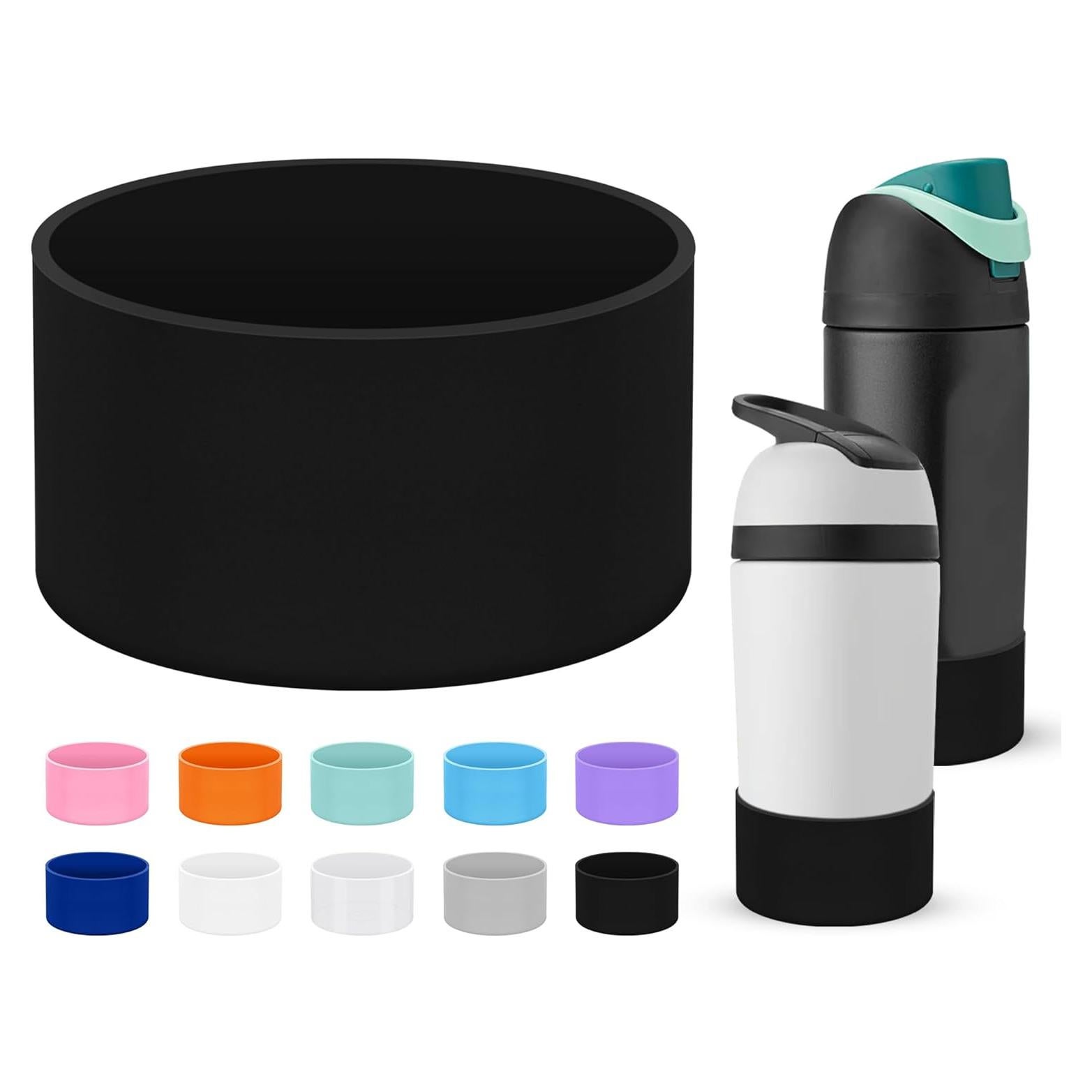 Funda de Silicona Mokoart para Botellas Owala 16/14 oz - Negro