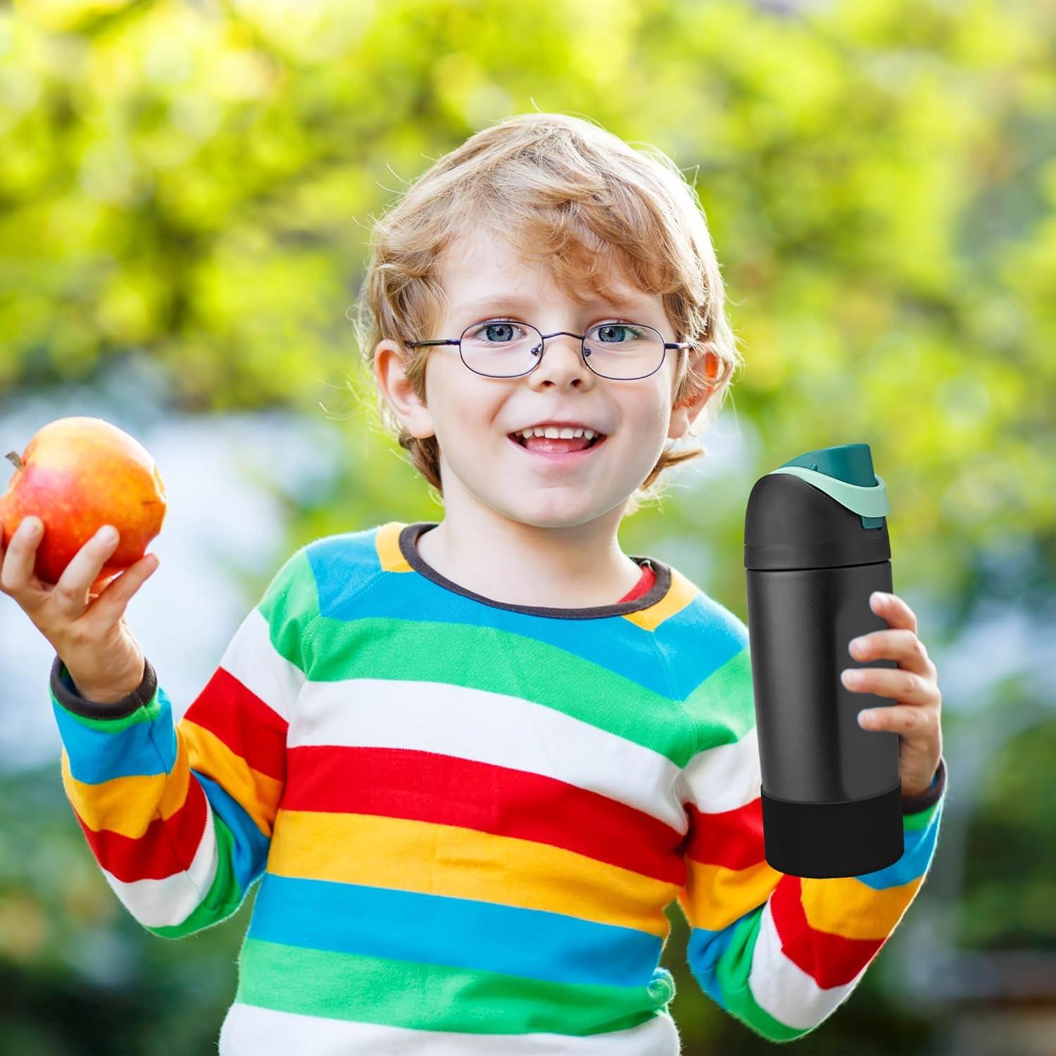 Funda de Silicona Mokoart para Botellas Owala 16/14 oz - Negro