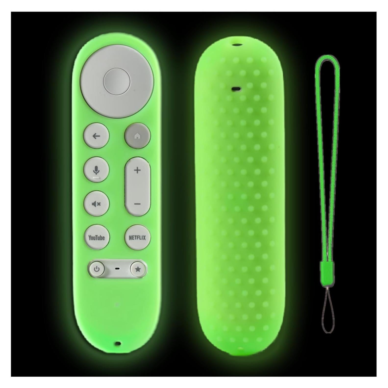 Funda Protectora Verde Brillante Taiyiluo para Control Remoto Google TV 2024