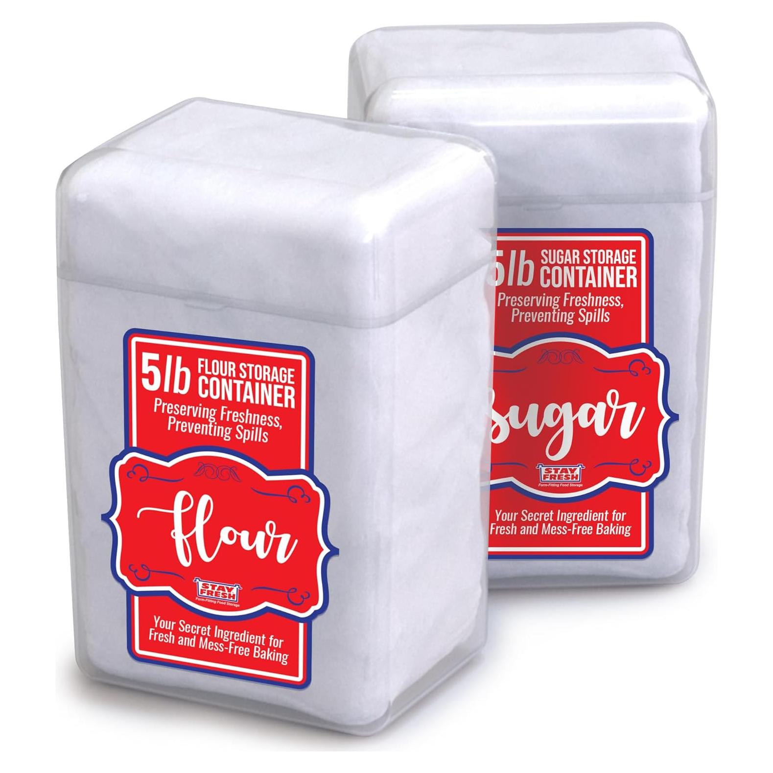 Contenedores de Almacenamiento Stay Fresh - Juego de 2 Piezas