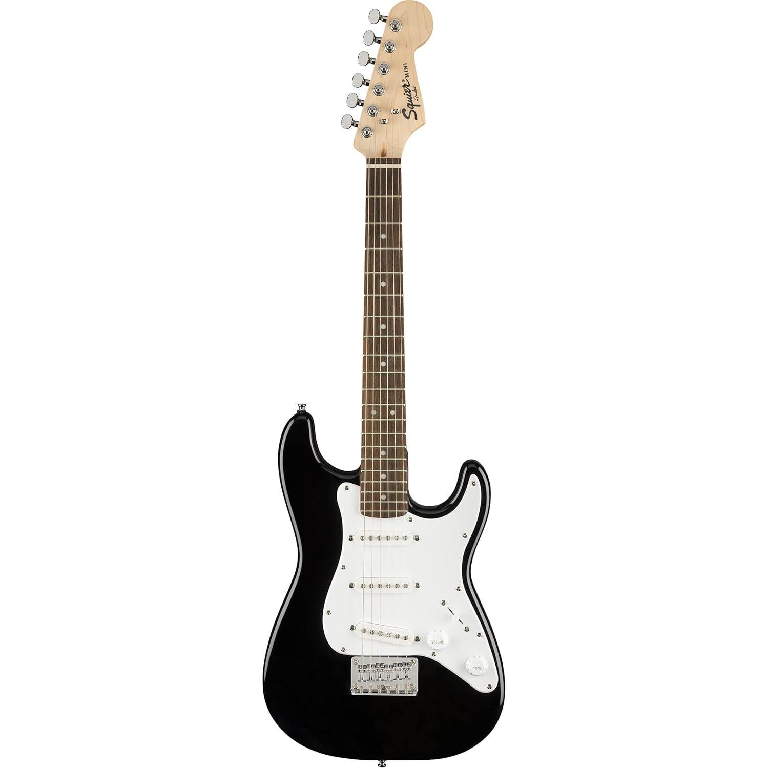 Guitarra eléctrica Squier Mini Strat 3/4 para niños - Negro