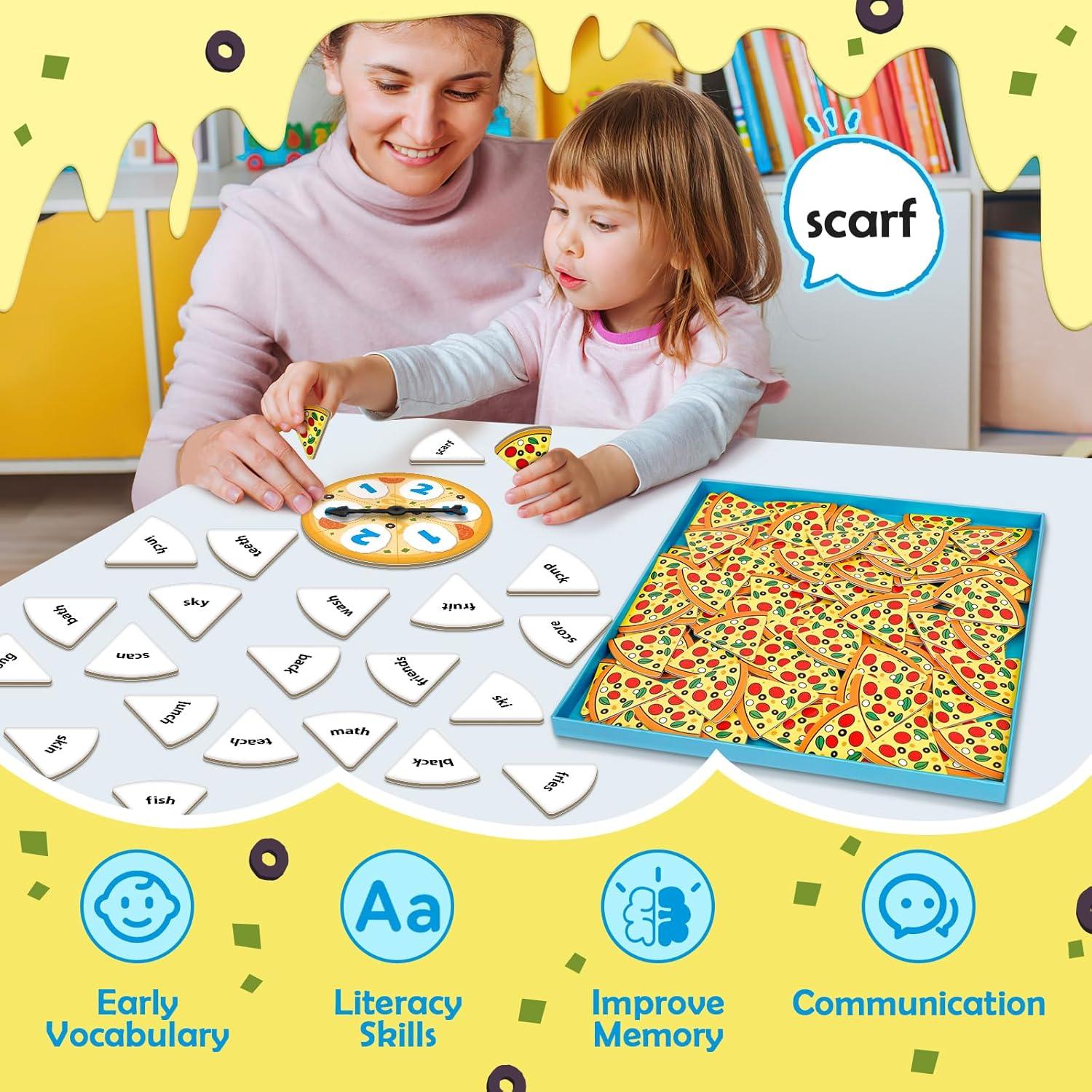 Juego de Fonética y Ortografía SkilLify - 115 Piezas para Niños