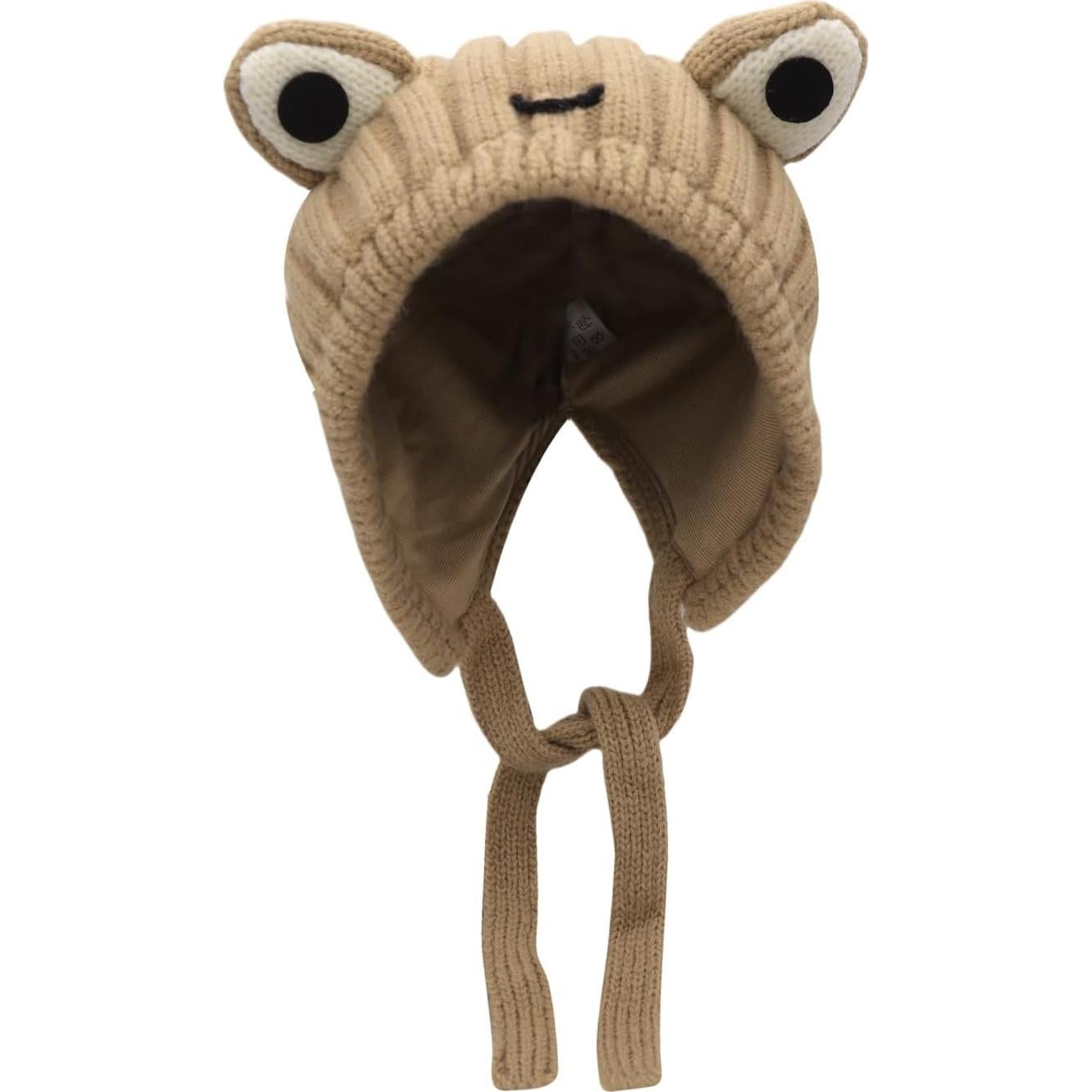 Gorro de Lana Térmico AMPOSSTO Rana para Bebé 46-50cm