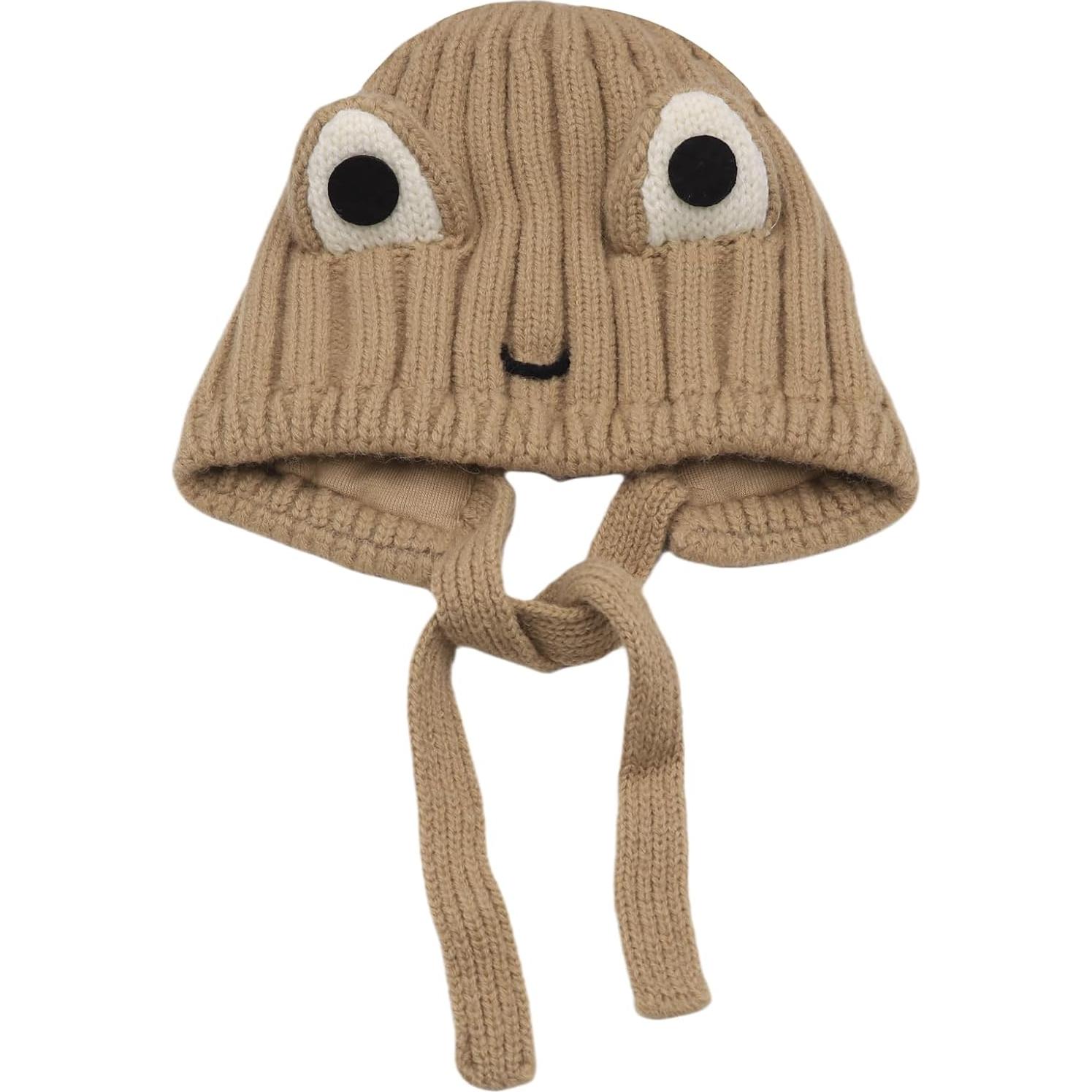 Gorro de Lana Térmico AMPOSSTO Rana para Bebé 46-50cm