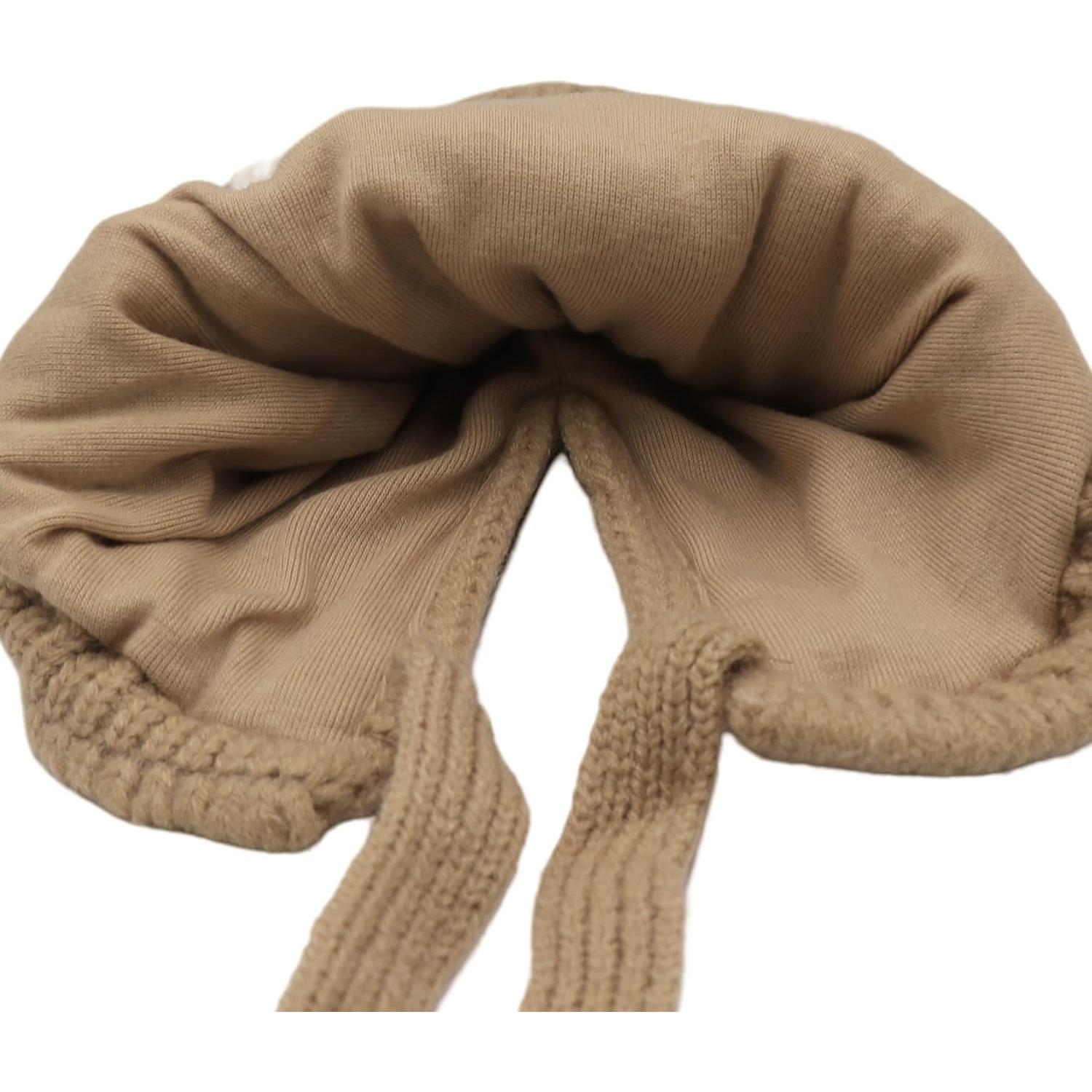 Gorro de Lana Térmico AMPOSSTO Rana para Bebé 46-50cm