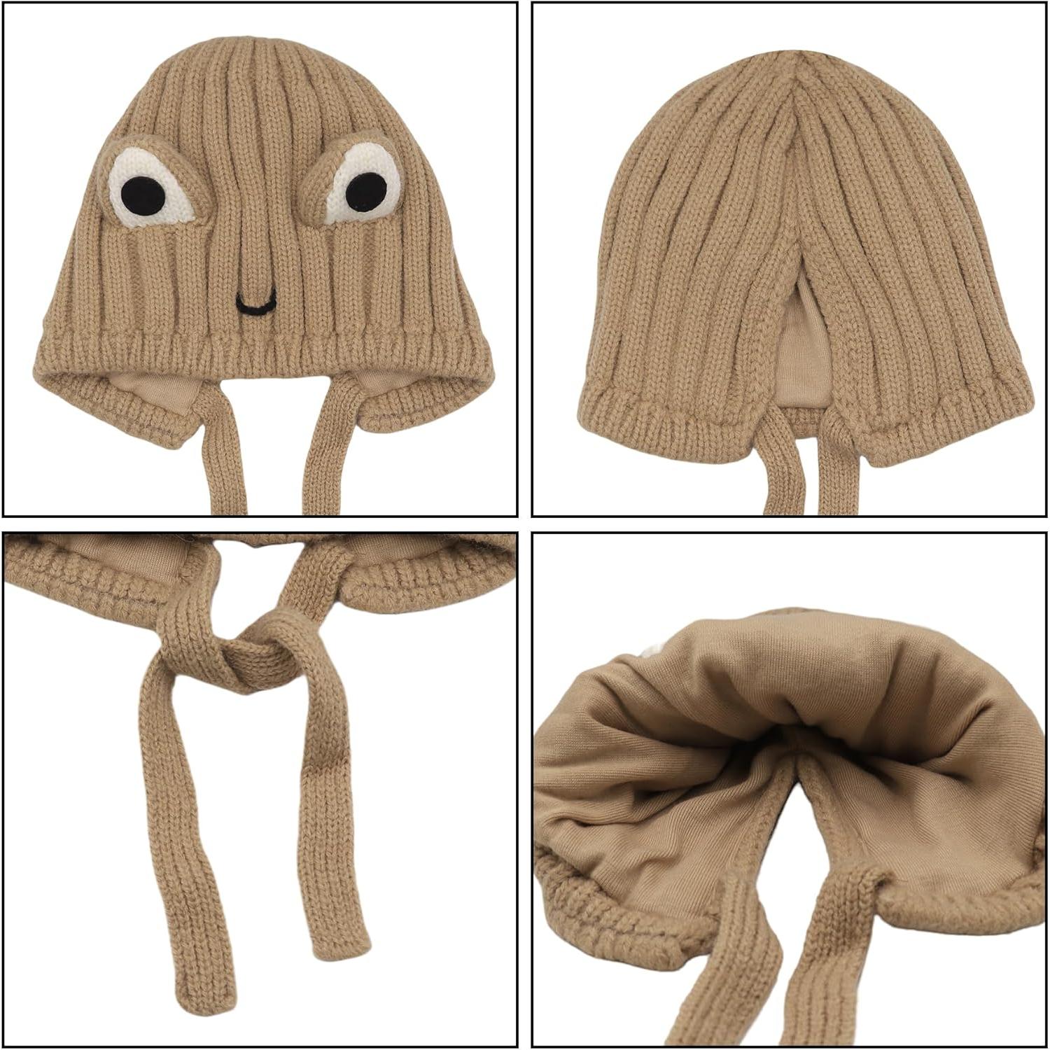 Gorro de Lana Térmico AMPOSSTO Rana para Bebé 46-50cm