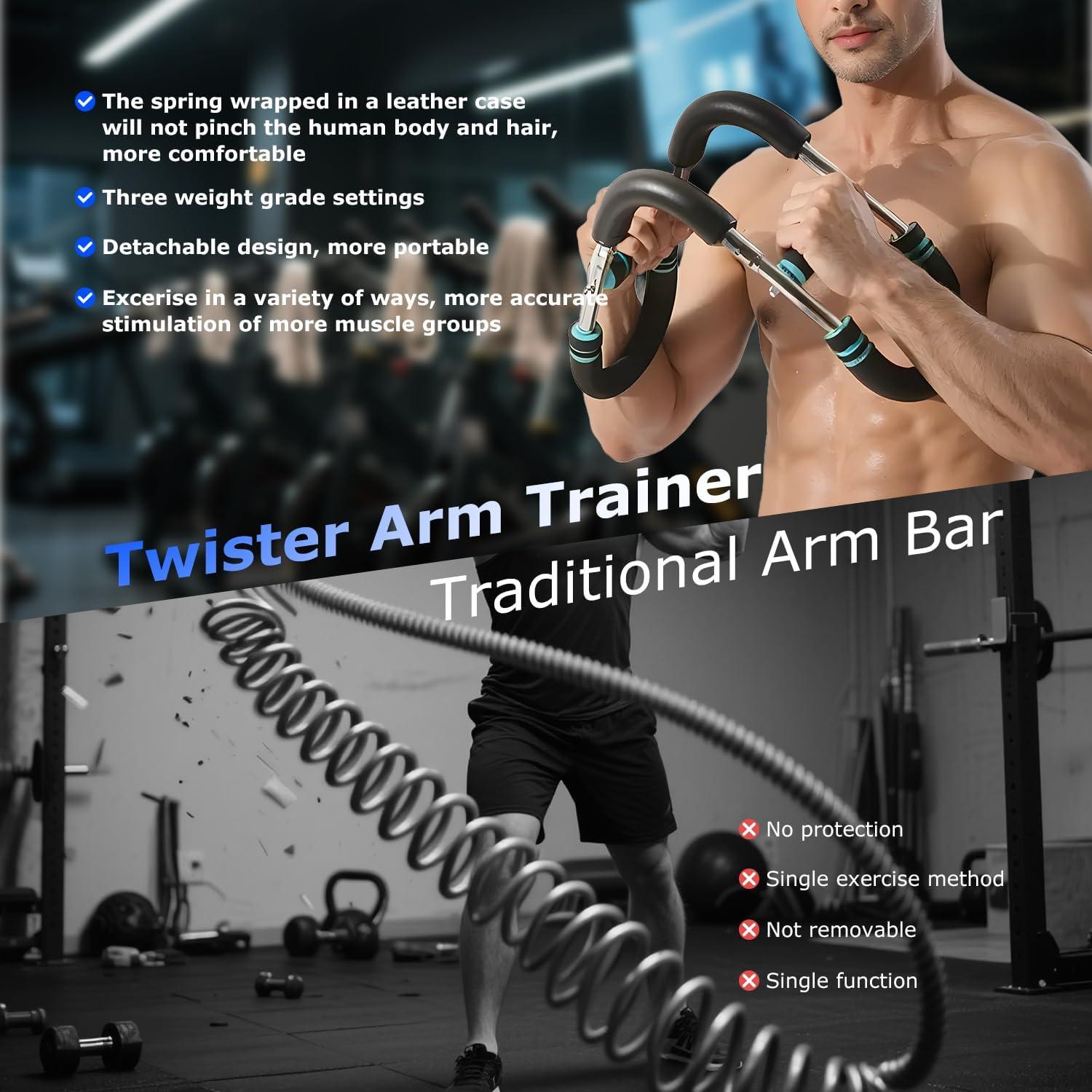 Entrenador de brazos Twister DiazEase 60-100kg portátil