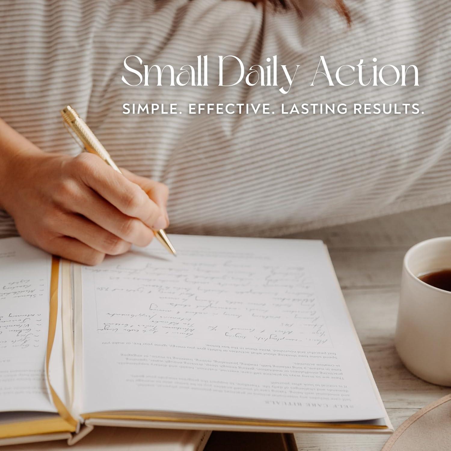 Diario de Bienestar Olive Page - Cuidado Personal 6 Meses