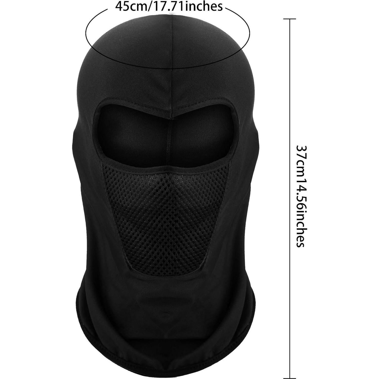 6 Piezas Máscara Balaclava Blulu Transpirable para Ciclismo