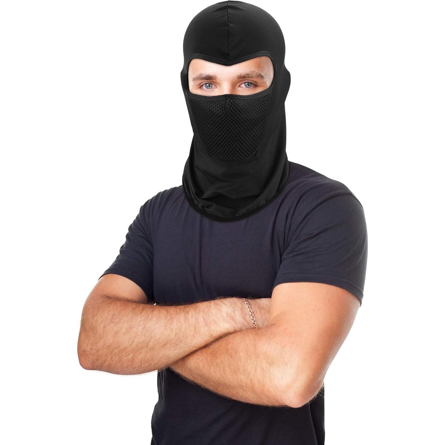 6 Piezas Máscara Balaclava Blulu Transpirable para Ciclismo