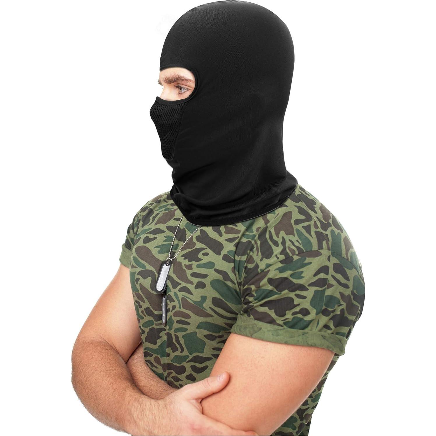 6 Piezas Máscara Balaclava Blulu Transpirable para Ciclismo