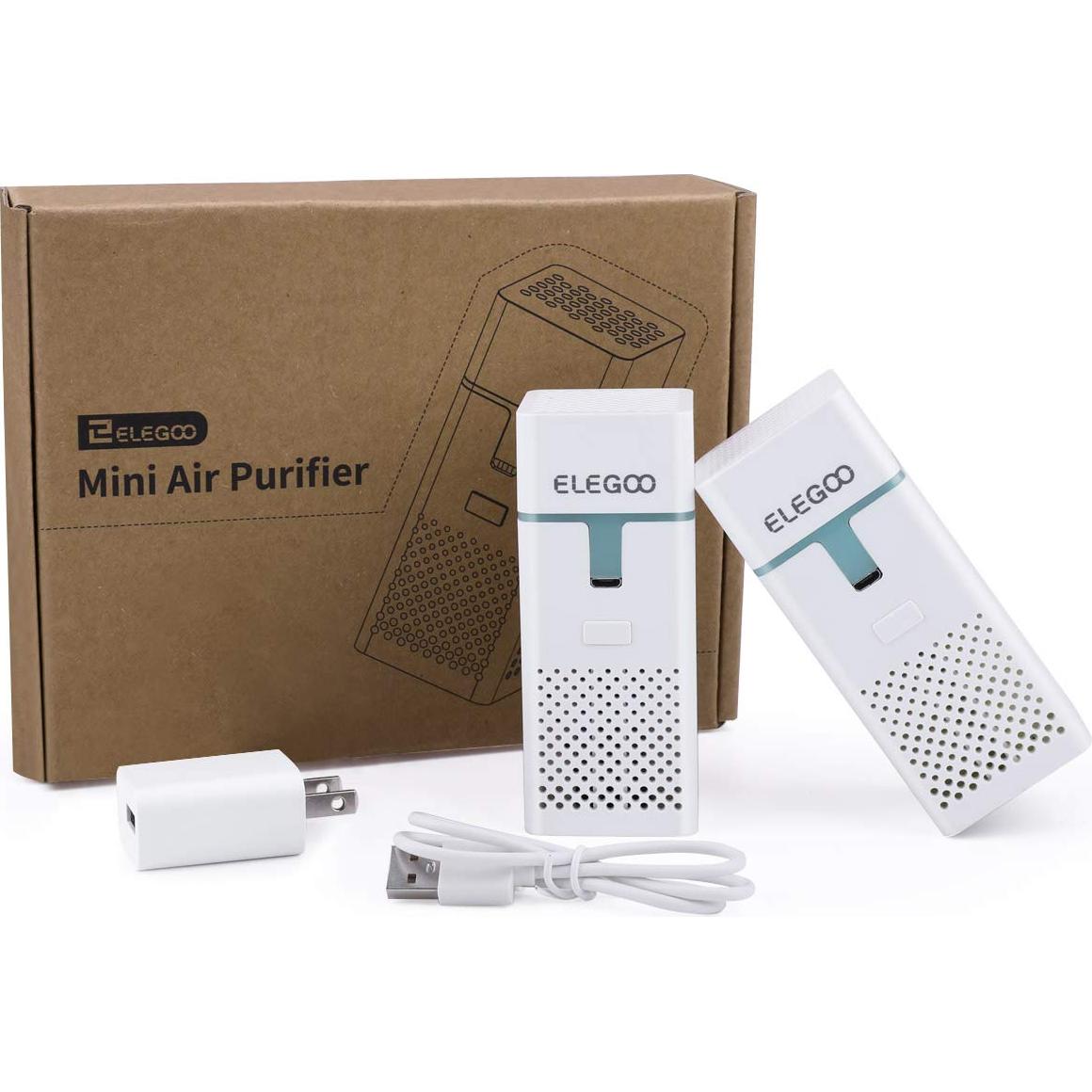 Purificador de Aire Mini ELEGOO con Filtro de Carbón Activado