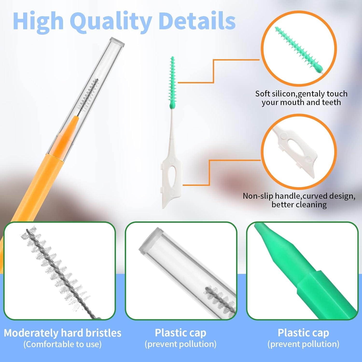 Set de Cepillos Interdentales Svalor 100 Piezas Multicolor